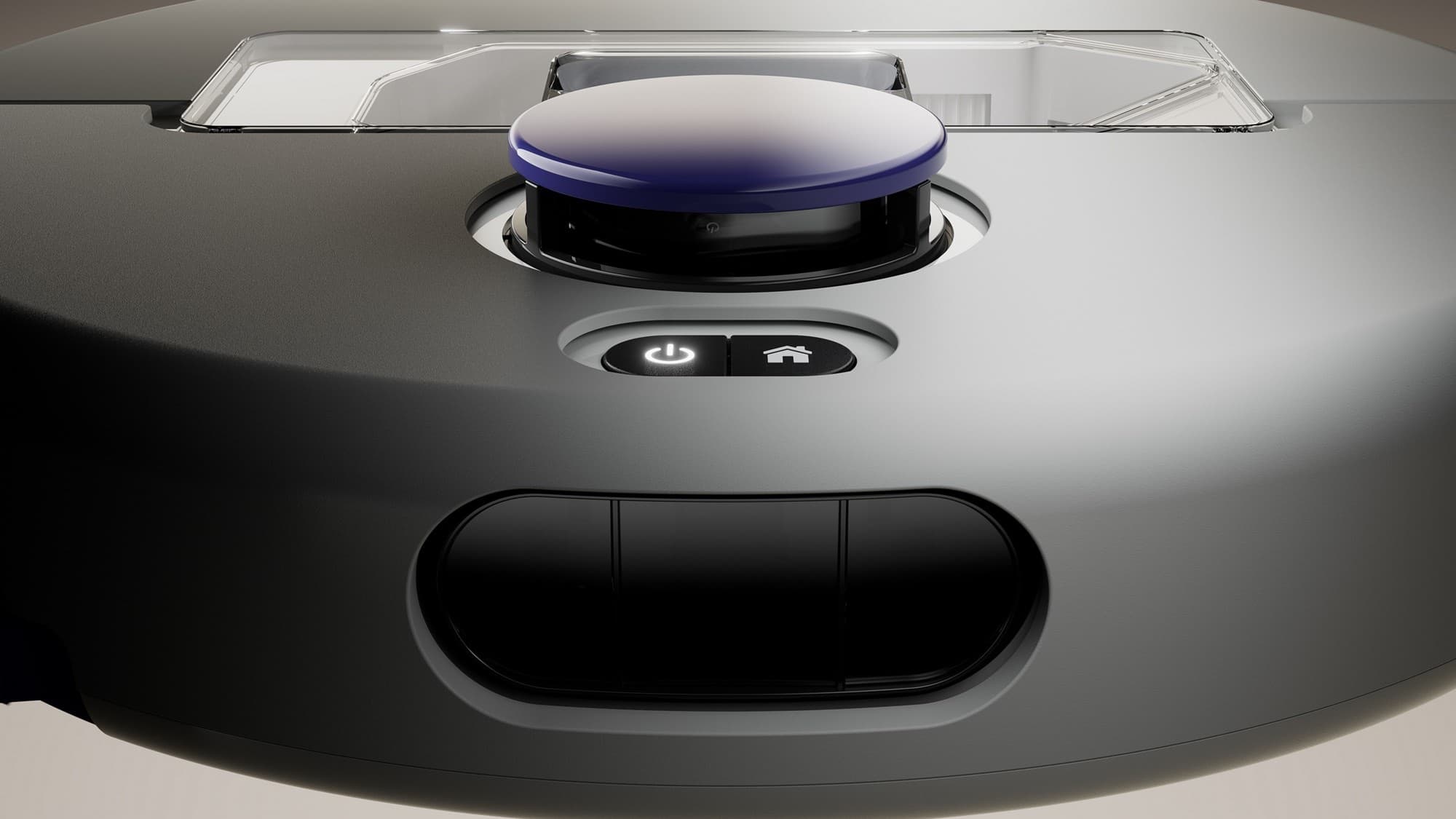 Close-up of the robot's top