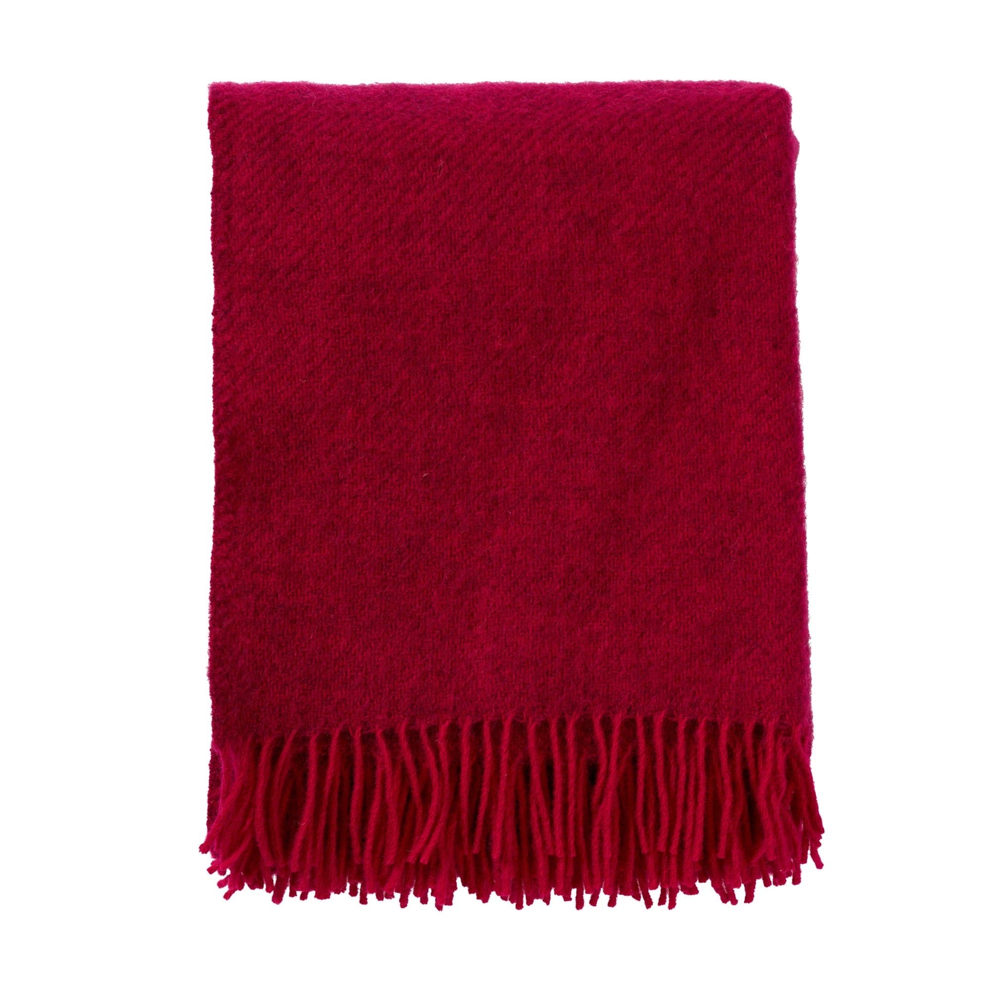 Gotland throw 130 × 200 cm in Cerise