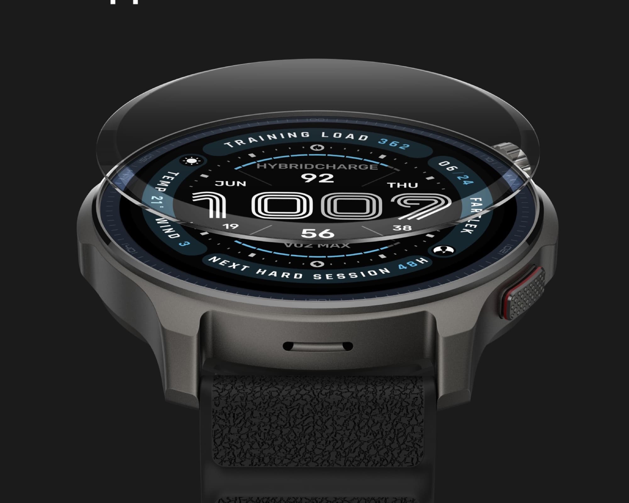 Balance 2 with sapphire glass at an angle