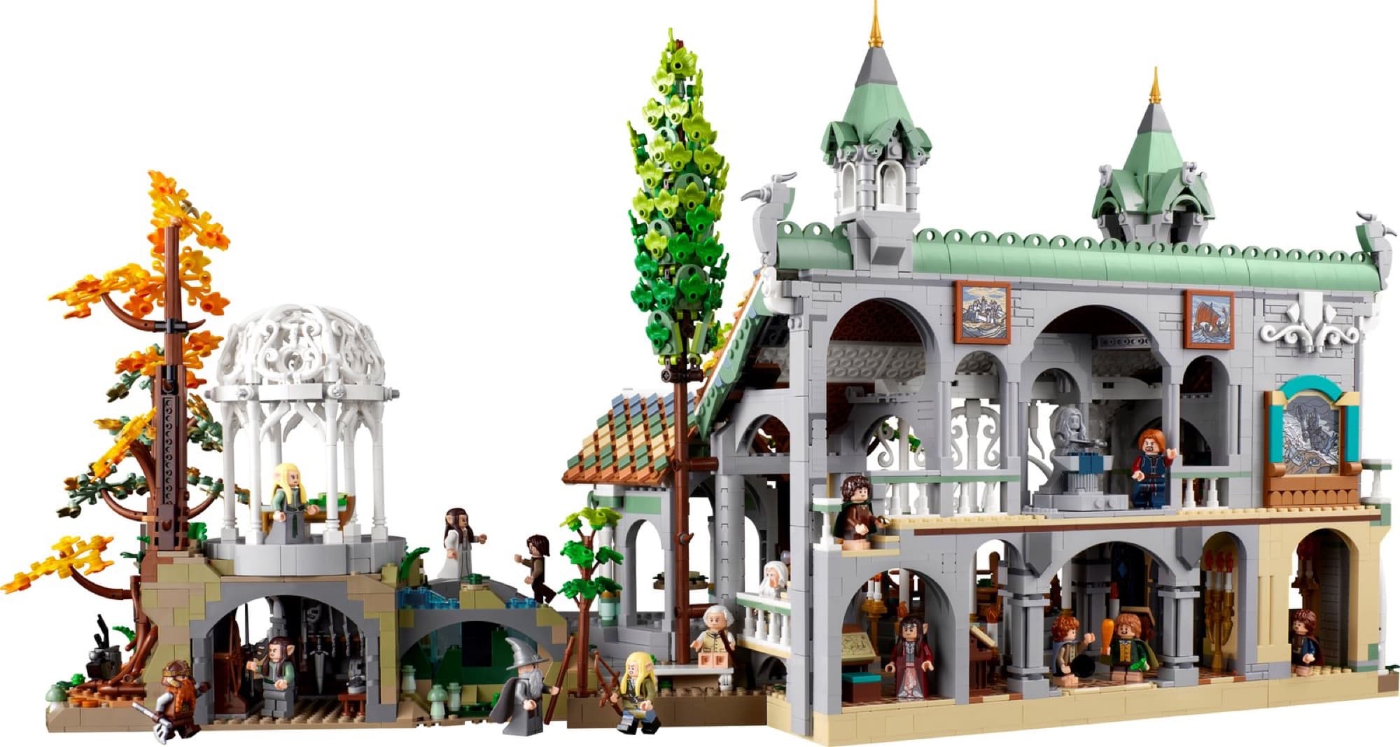 Rivendell from The Lord of the Rings – detail 3