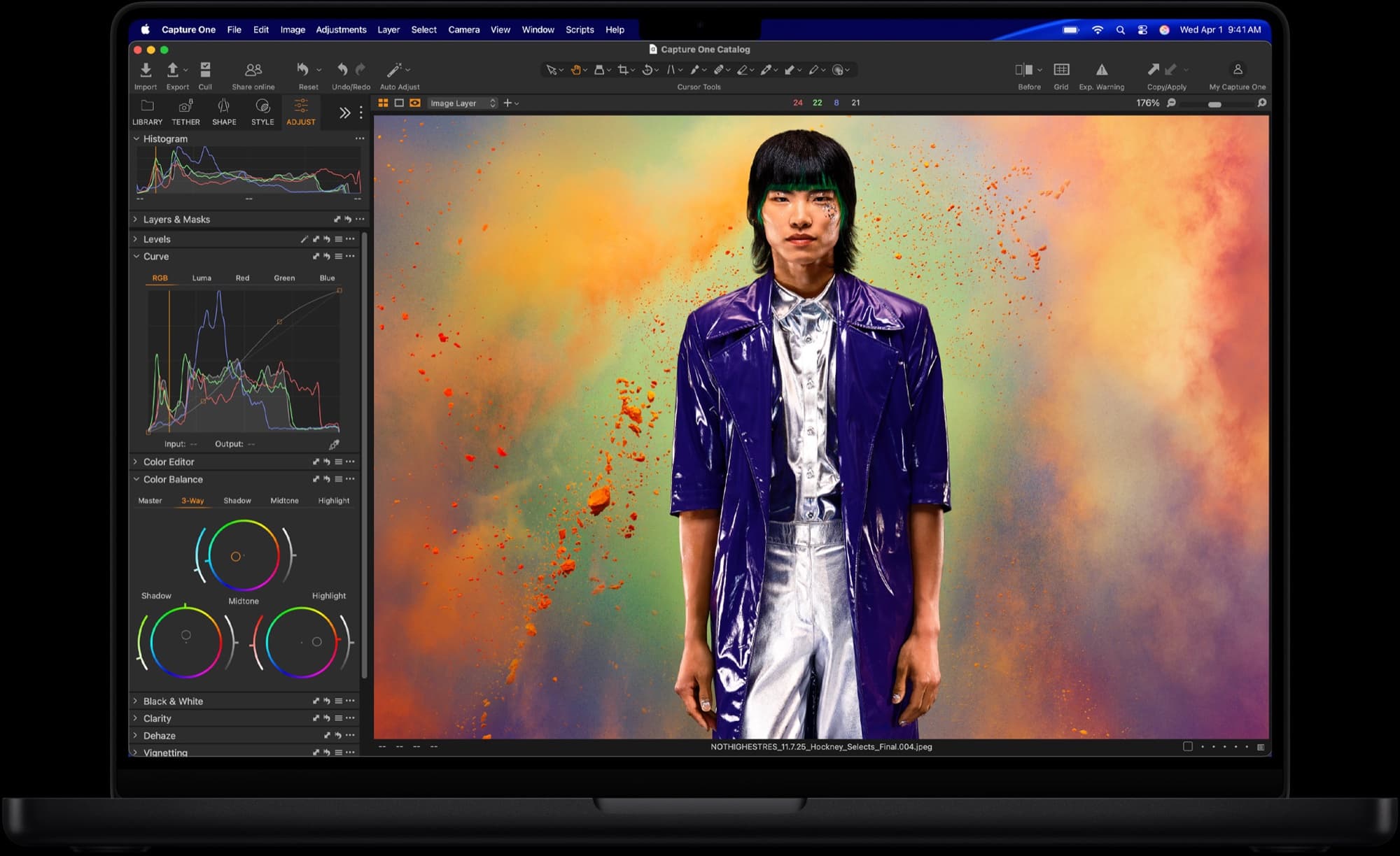 Photo editing on MacBook Pro