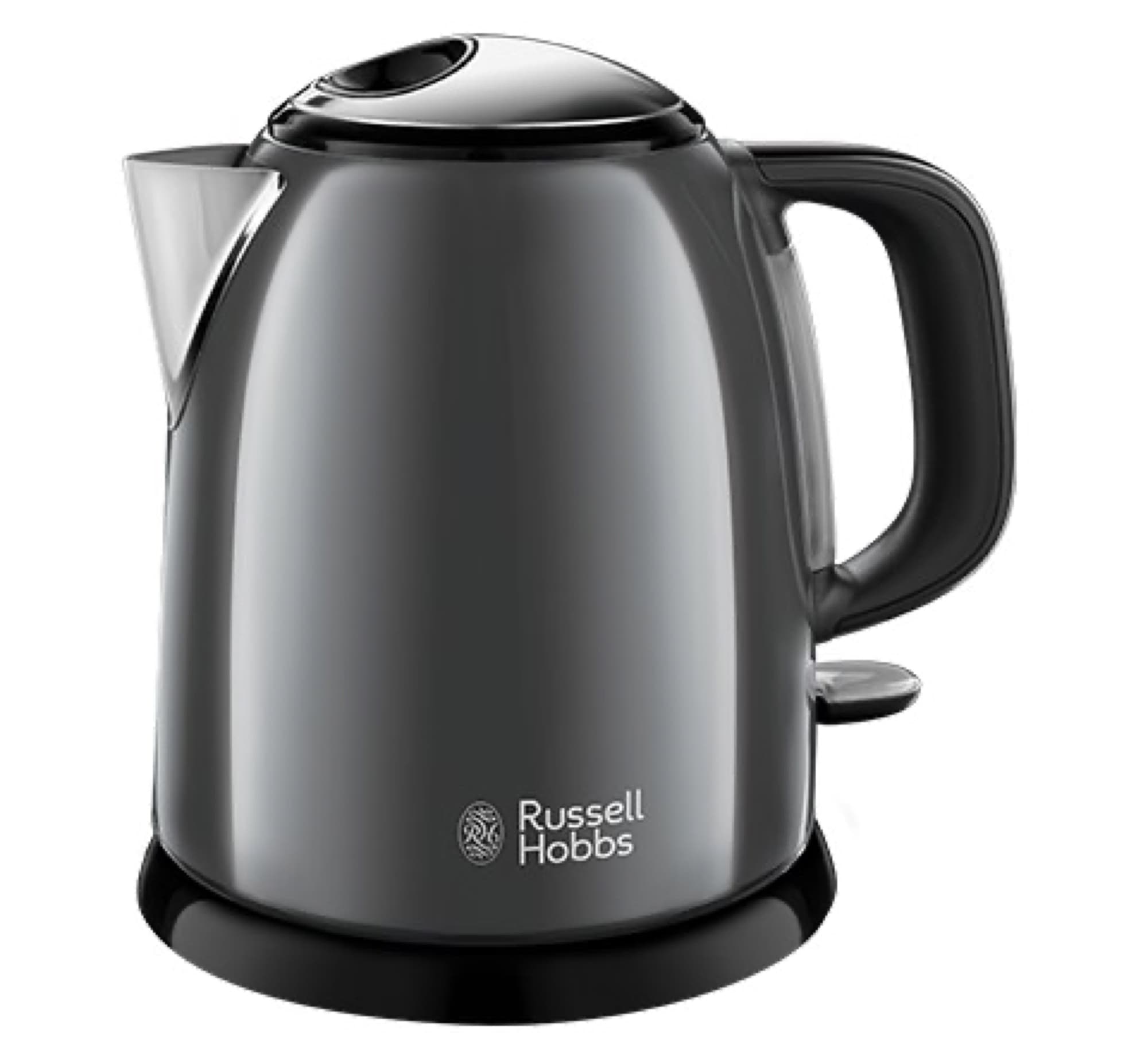 Compact kettle in grey