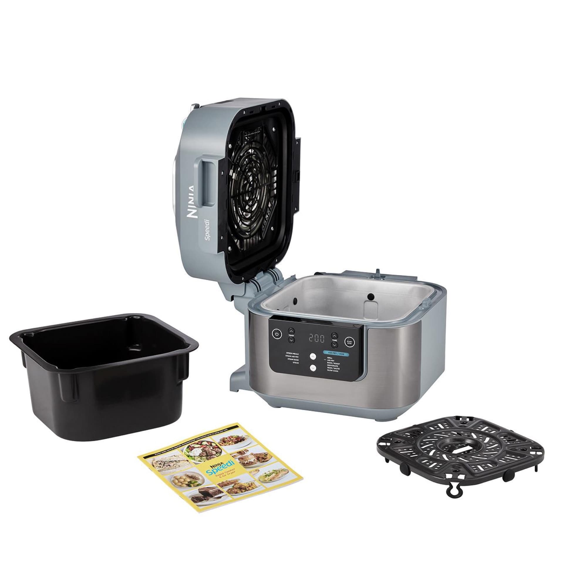 Speedi with pot, plate and recipe guide