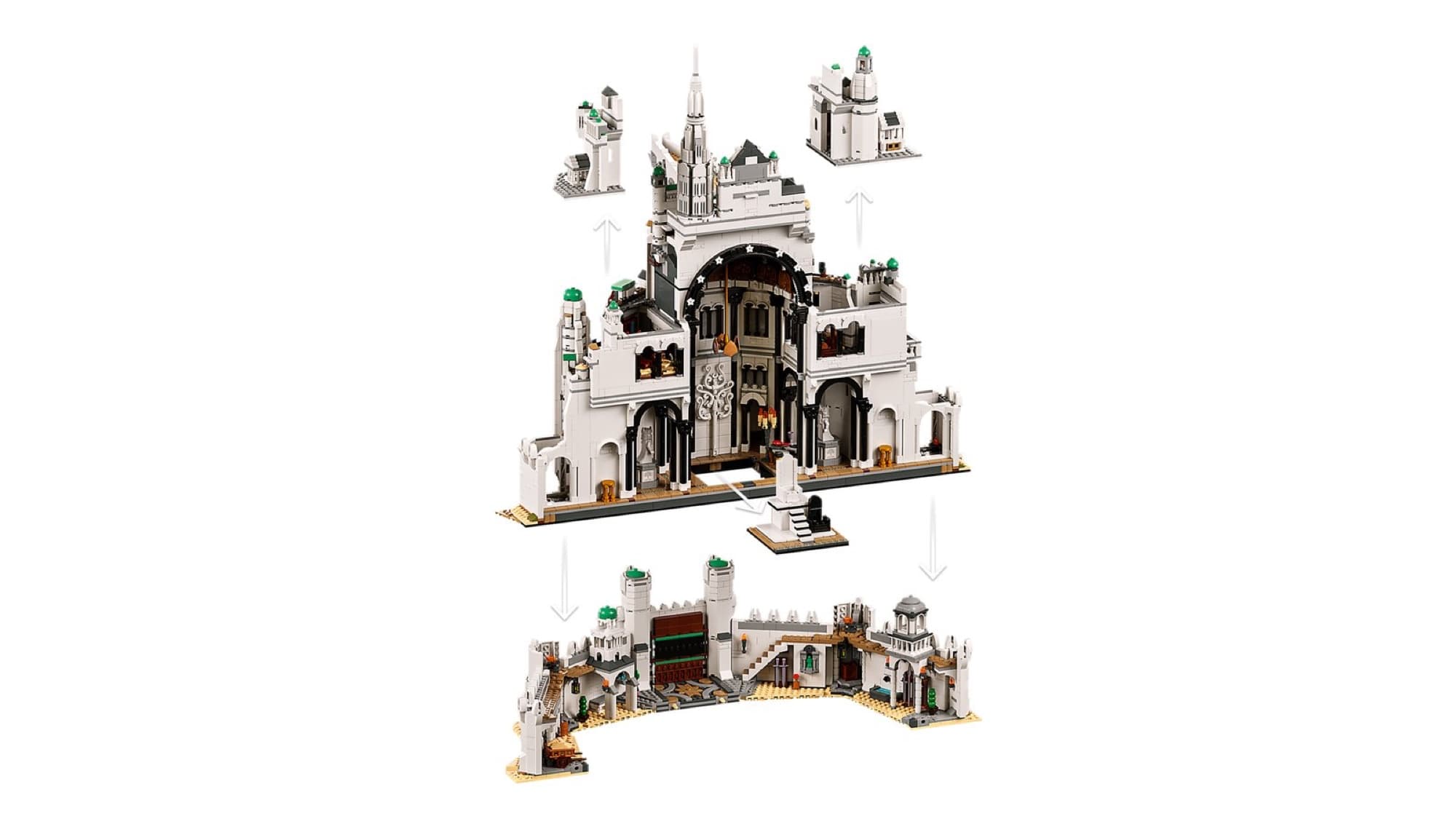 Minas Tirith – detail 6