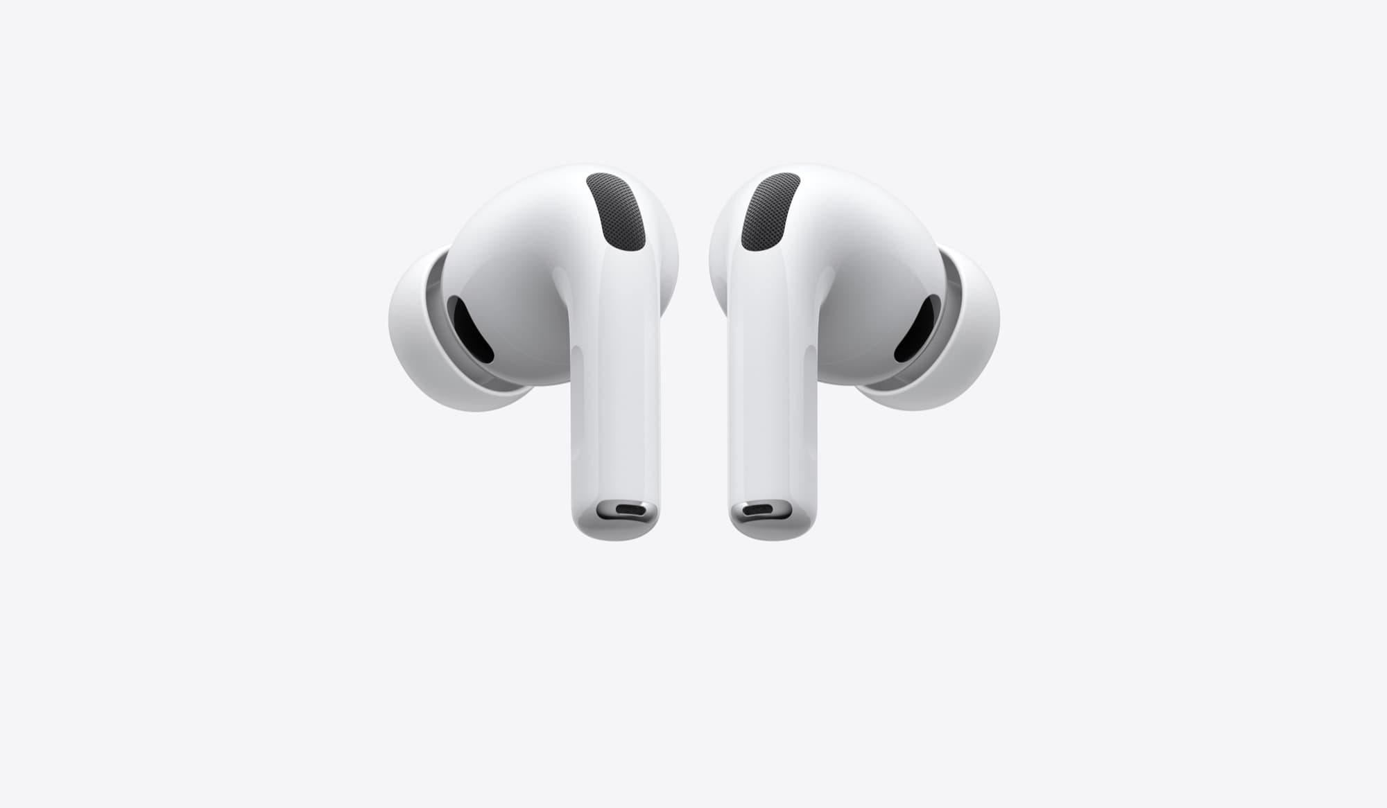 AirPods Pro 3 seen from the front