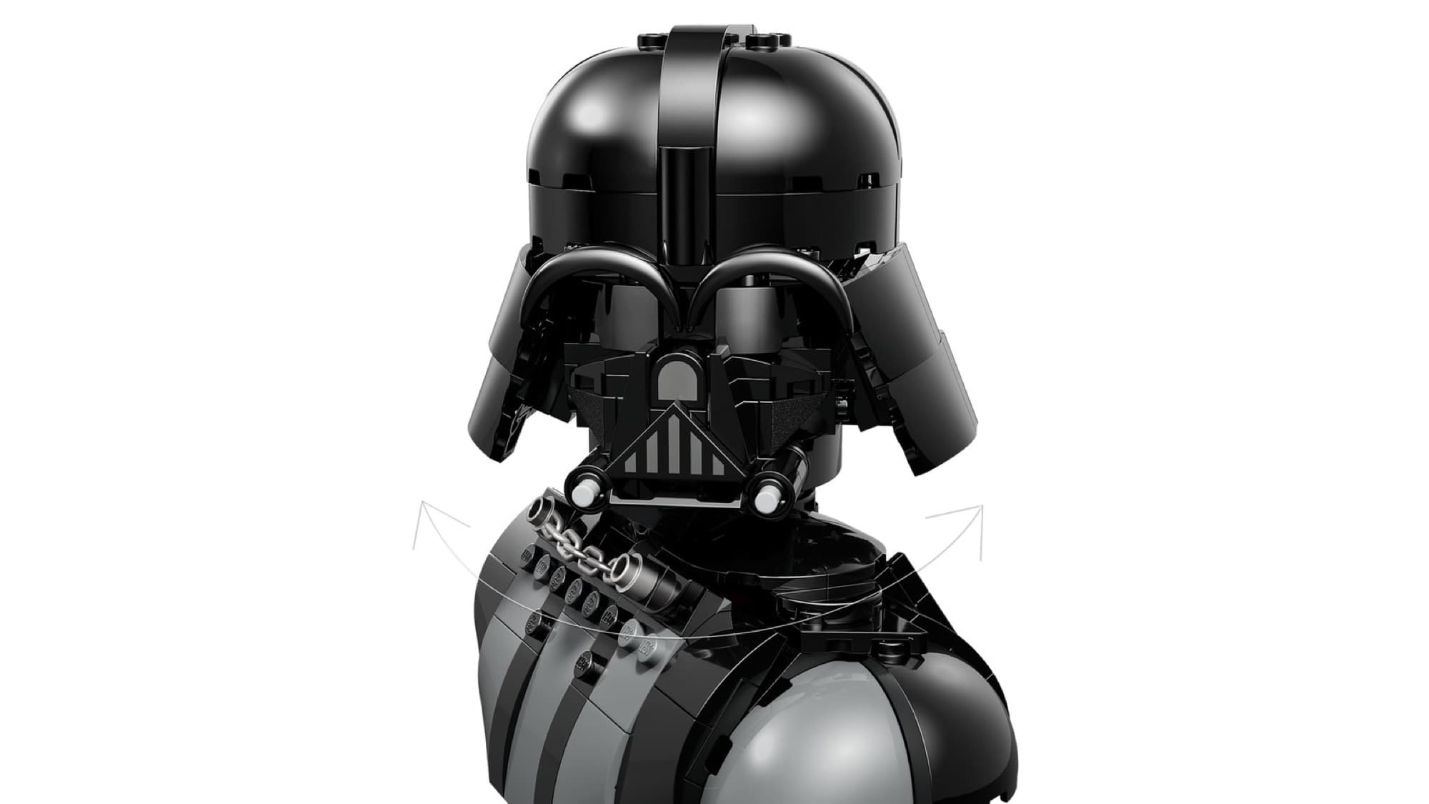 The Darth Vader bust – detail 3