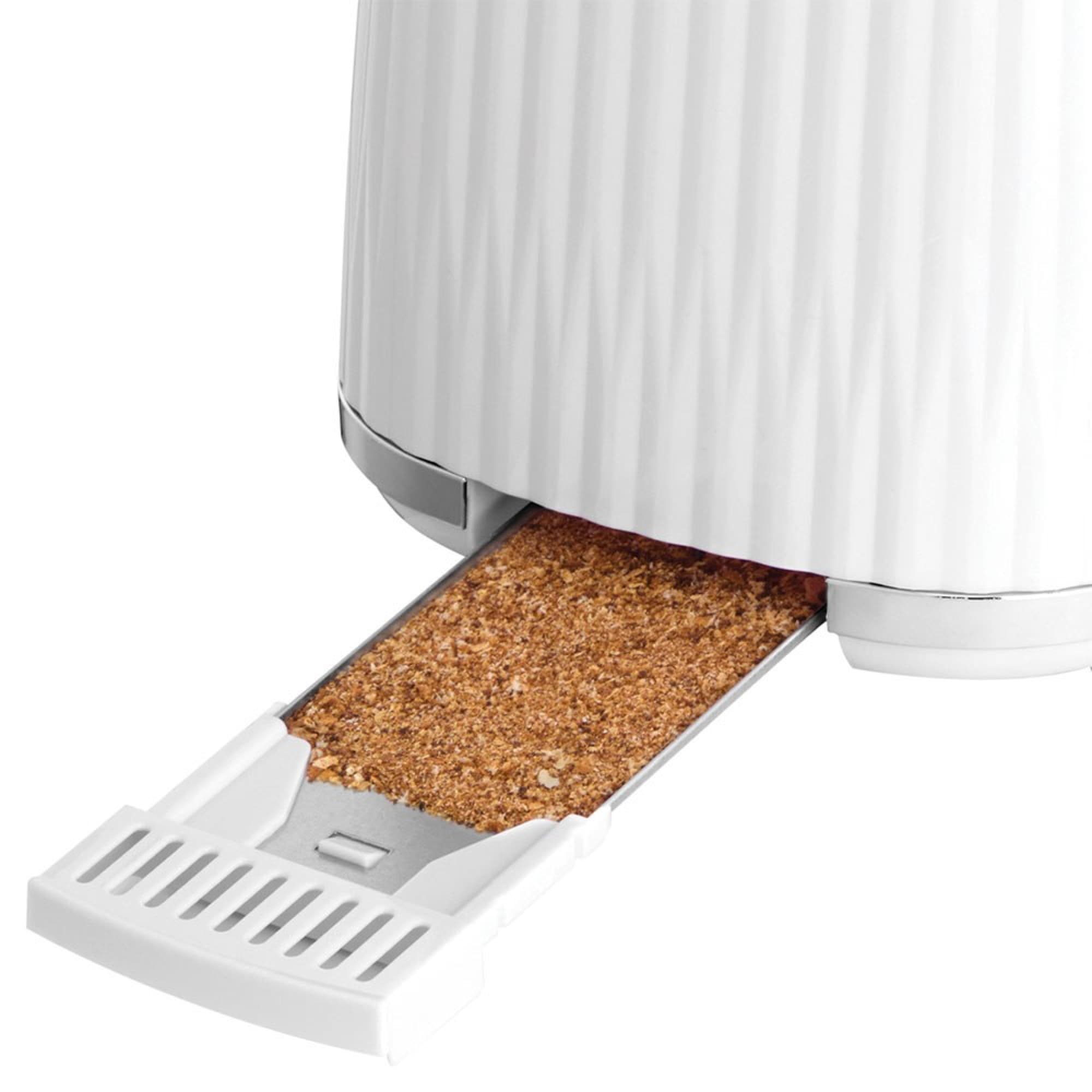 Removable crumb tray