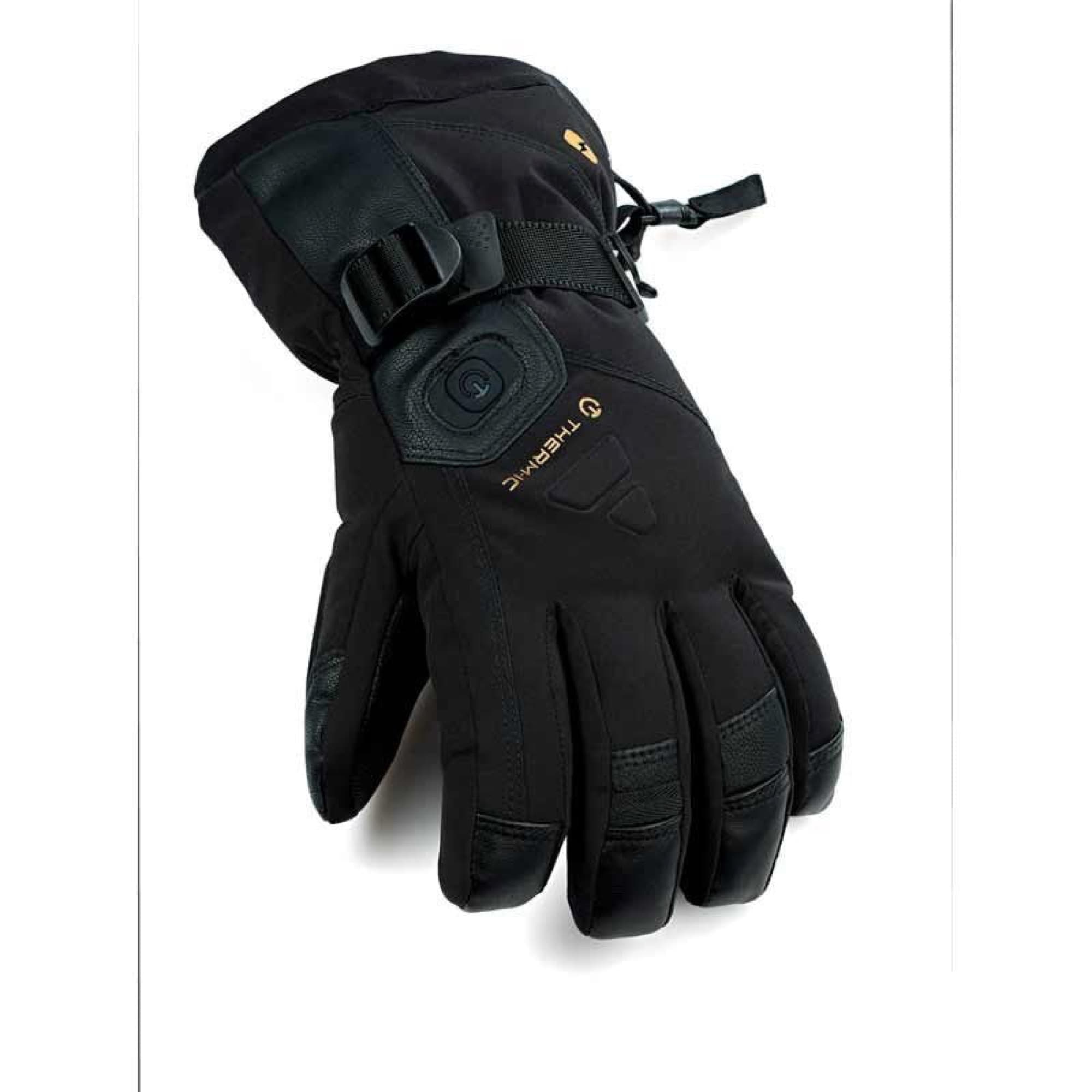 The men's glove from the side