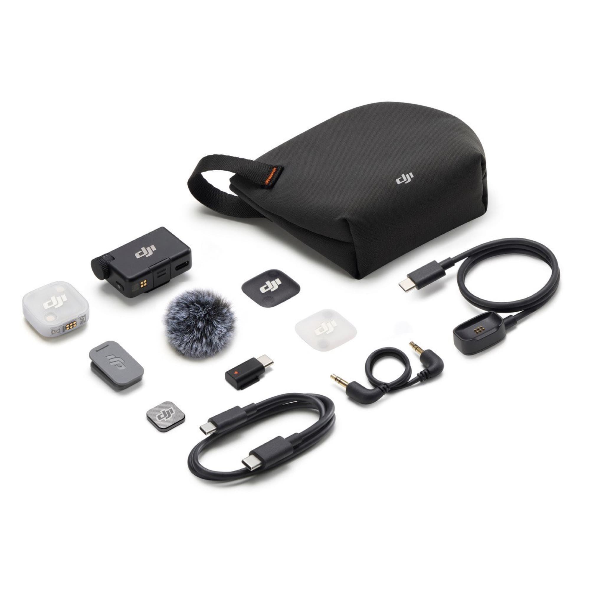 Contents of the 1 TX + 1 RX kit