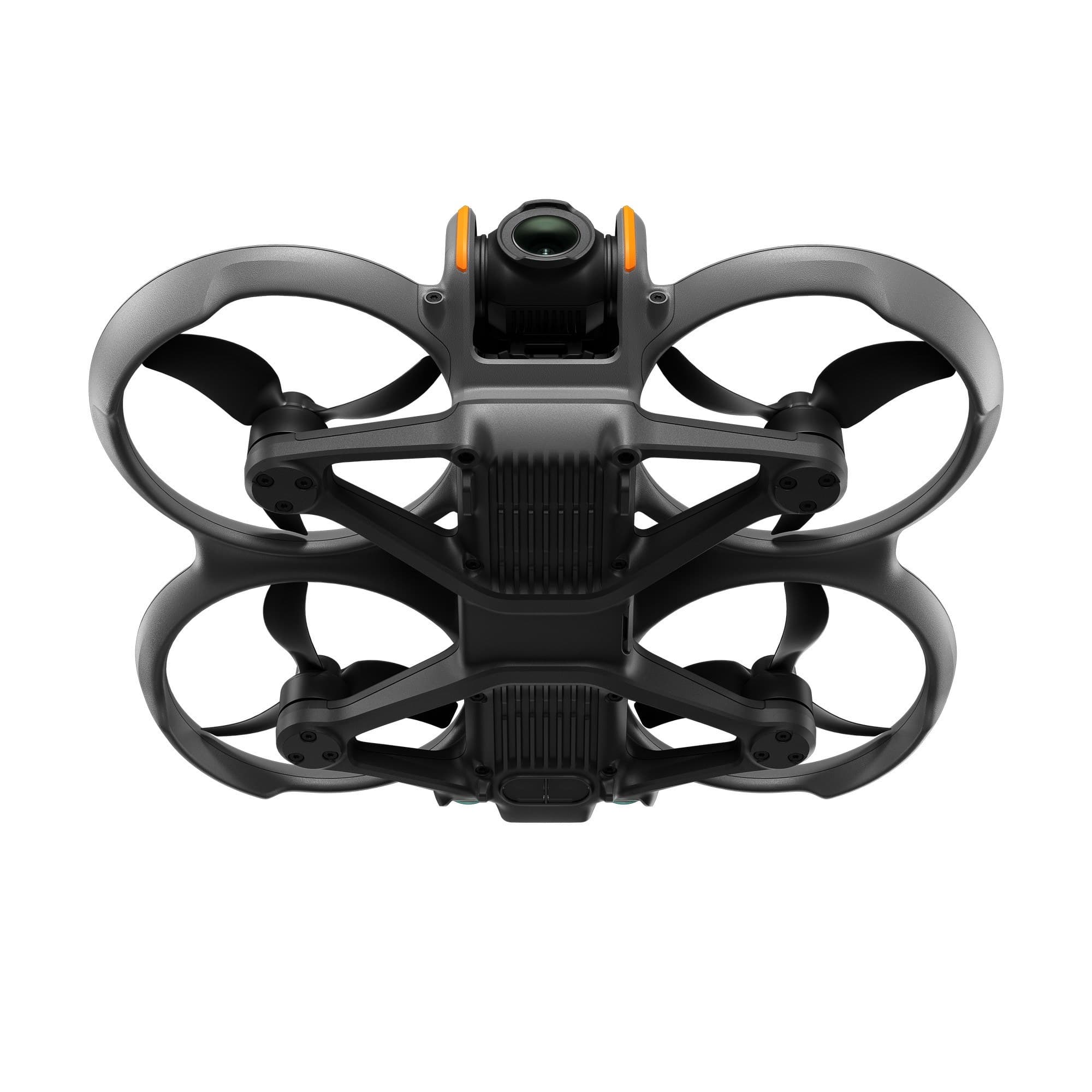 DJI Avata 2 from below with battery