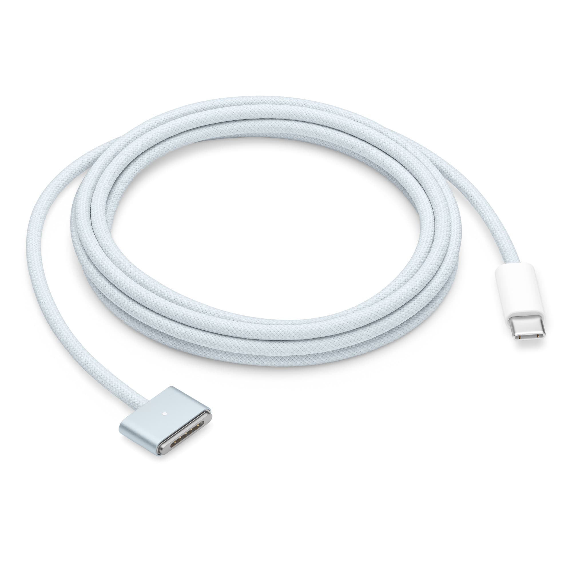 The cable in sky blue