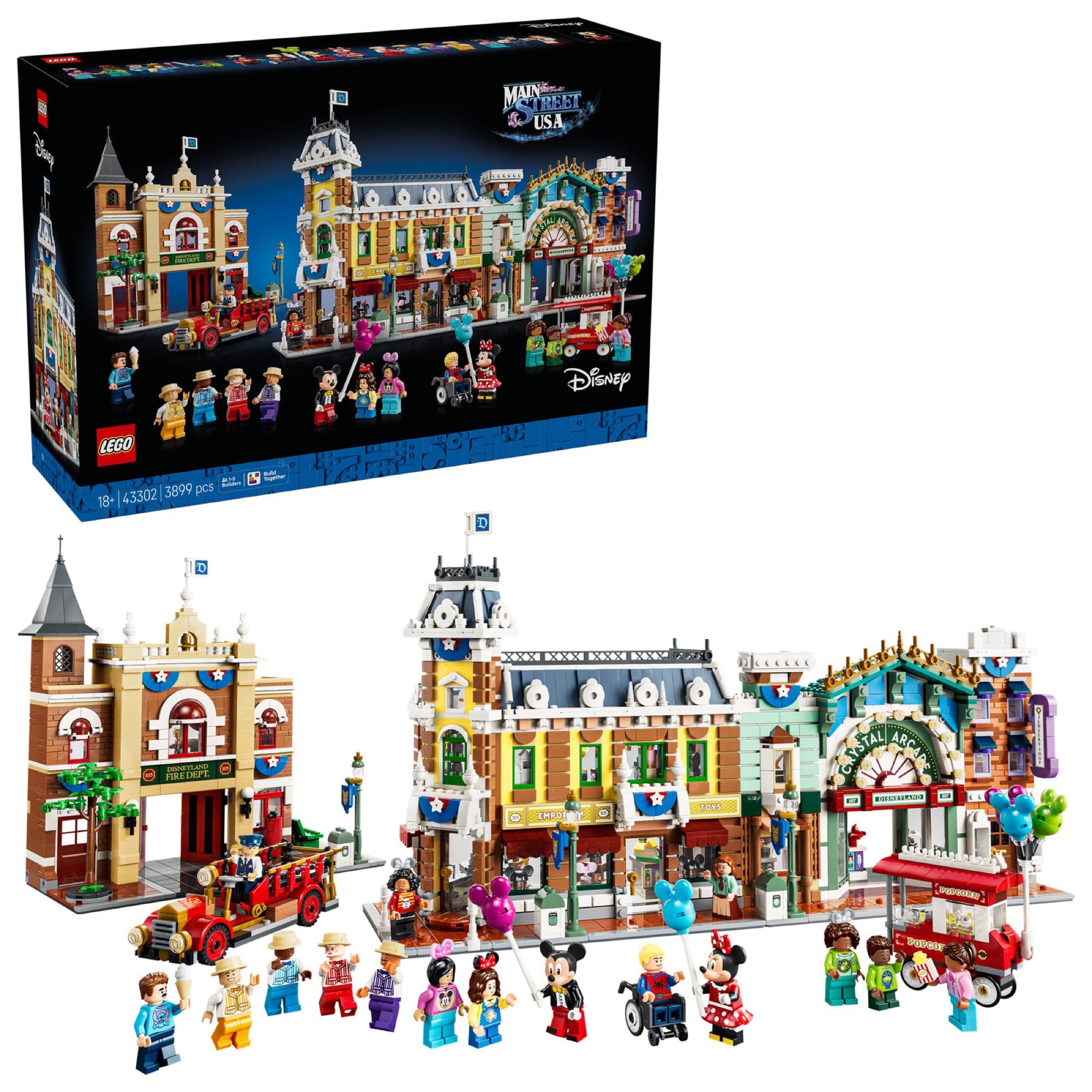 Box of LEGO set 43302