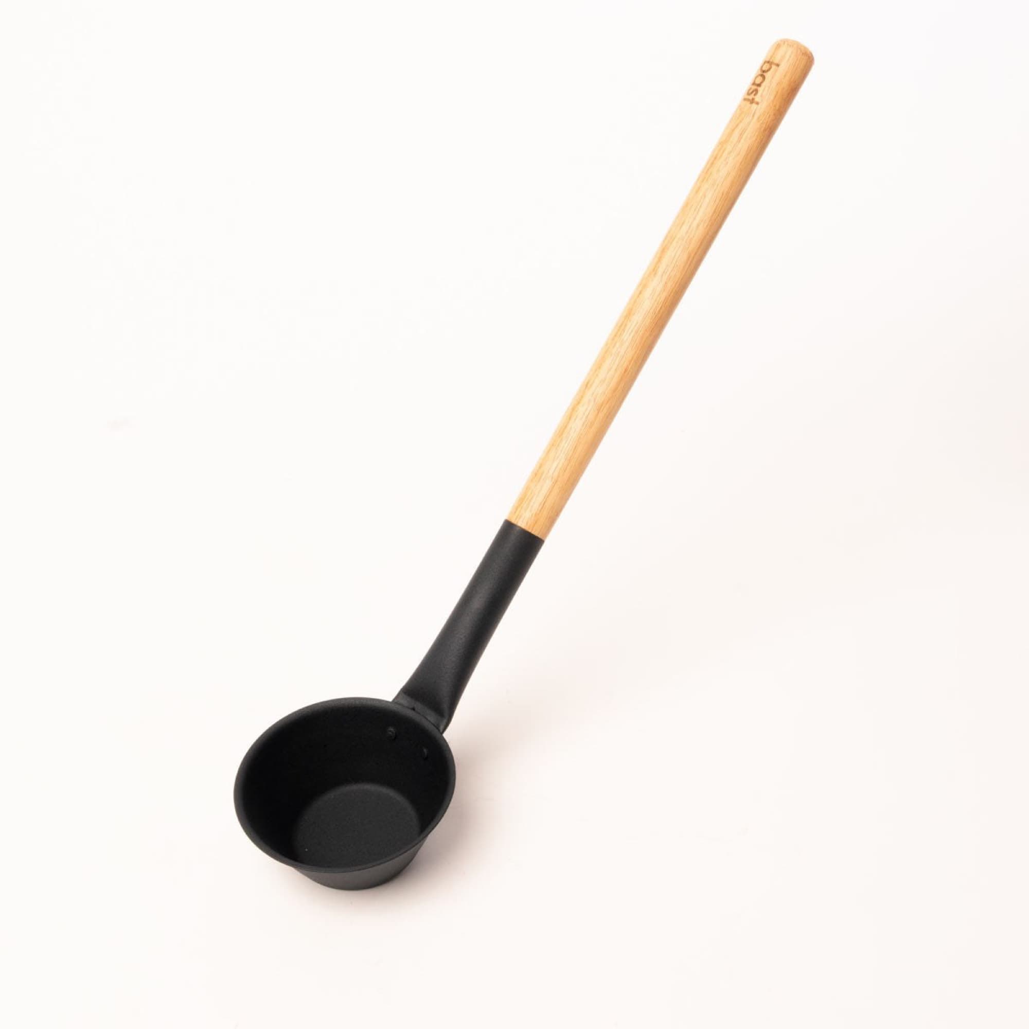 Ladle with a bamboo handle