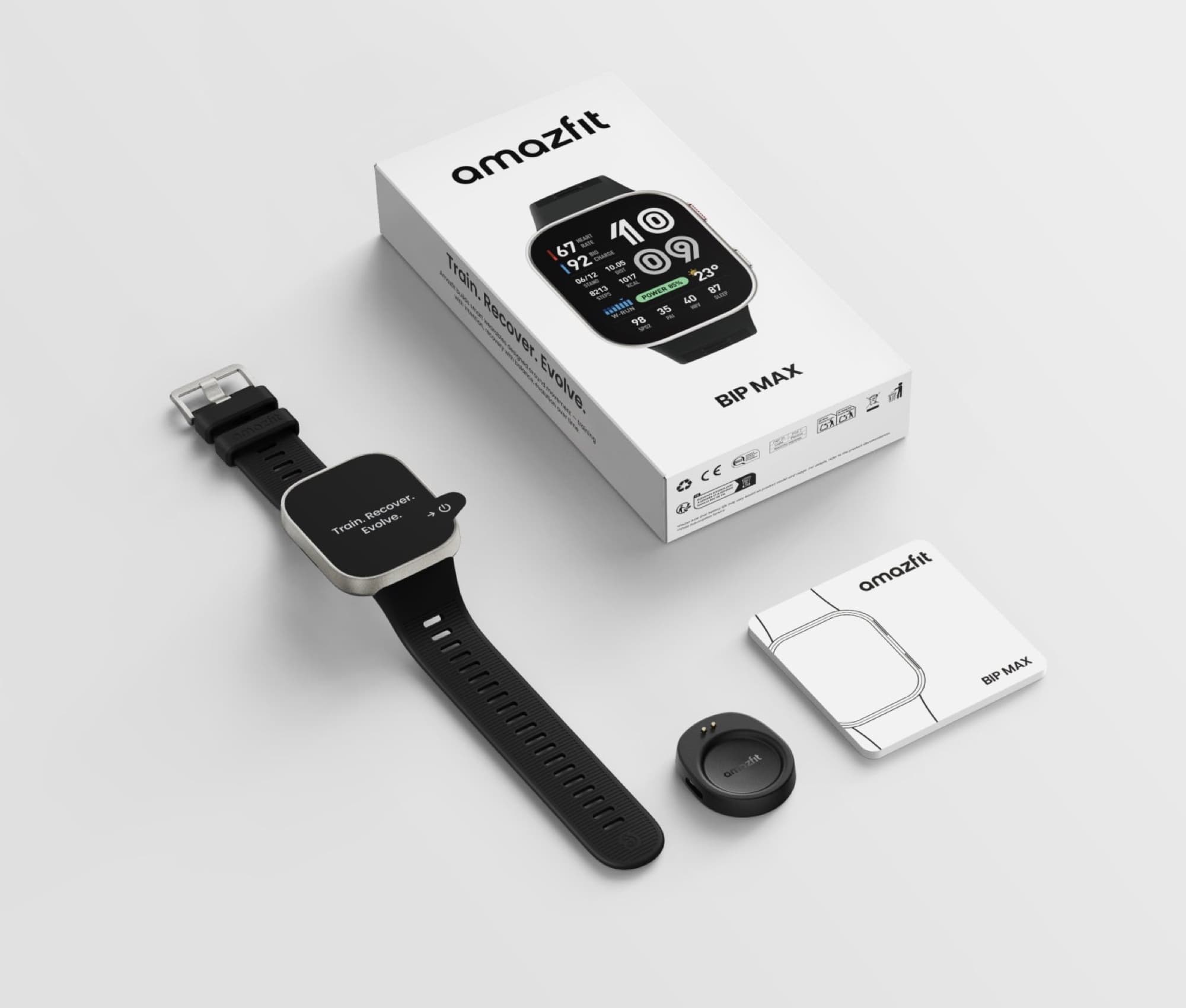 In the box: watch, charging head and user guide