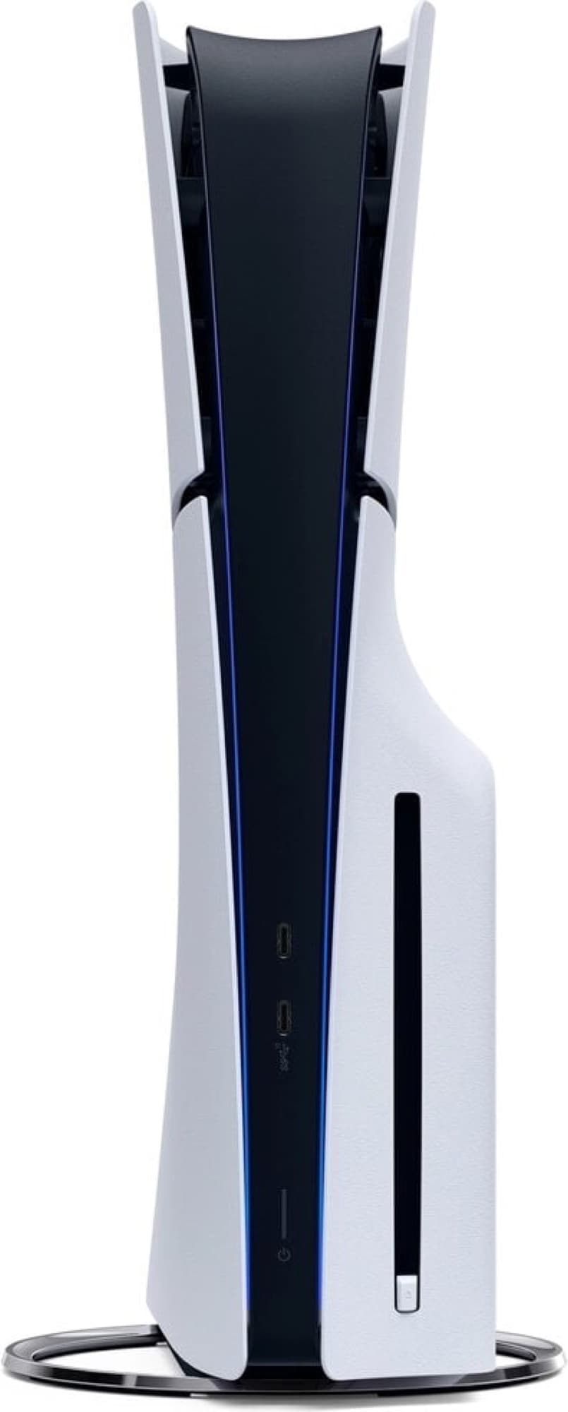 PS5 Slim with disc drive from the side