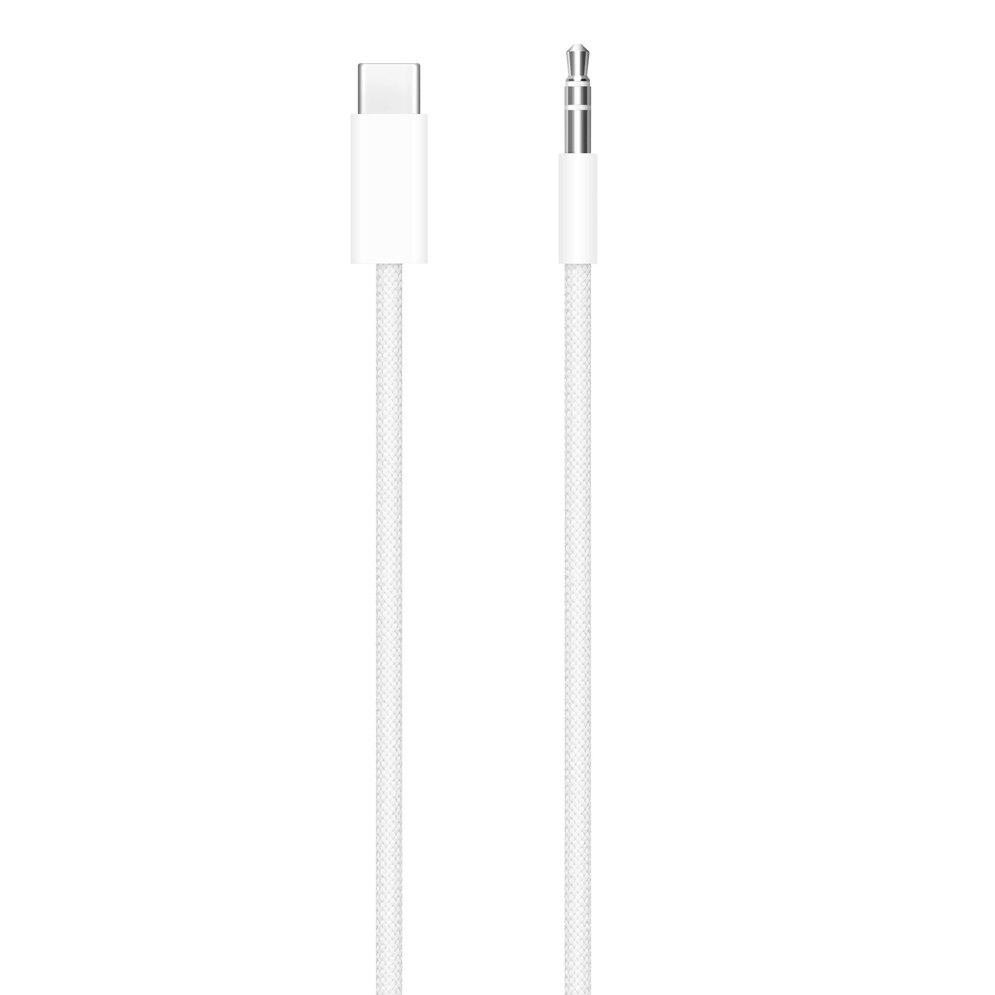 The USB-C connector and the 3.5 mm plug