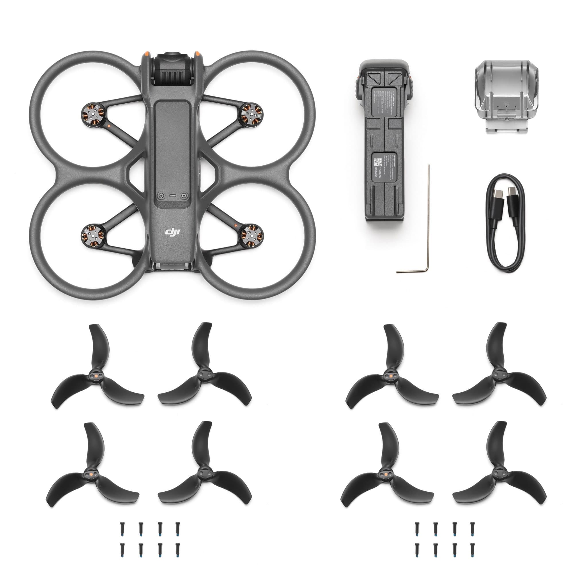 Contents of the drone-only kit