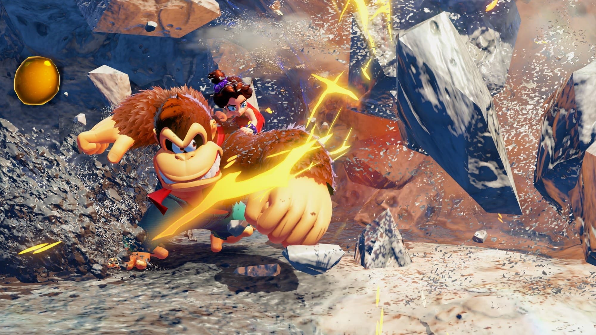 Screenshot from Donkey Kong Bananza