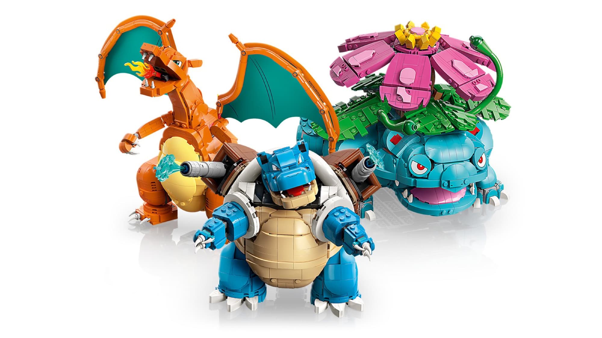 Venusaur, Charizard and Blastoise – detail 3