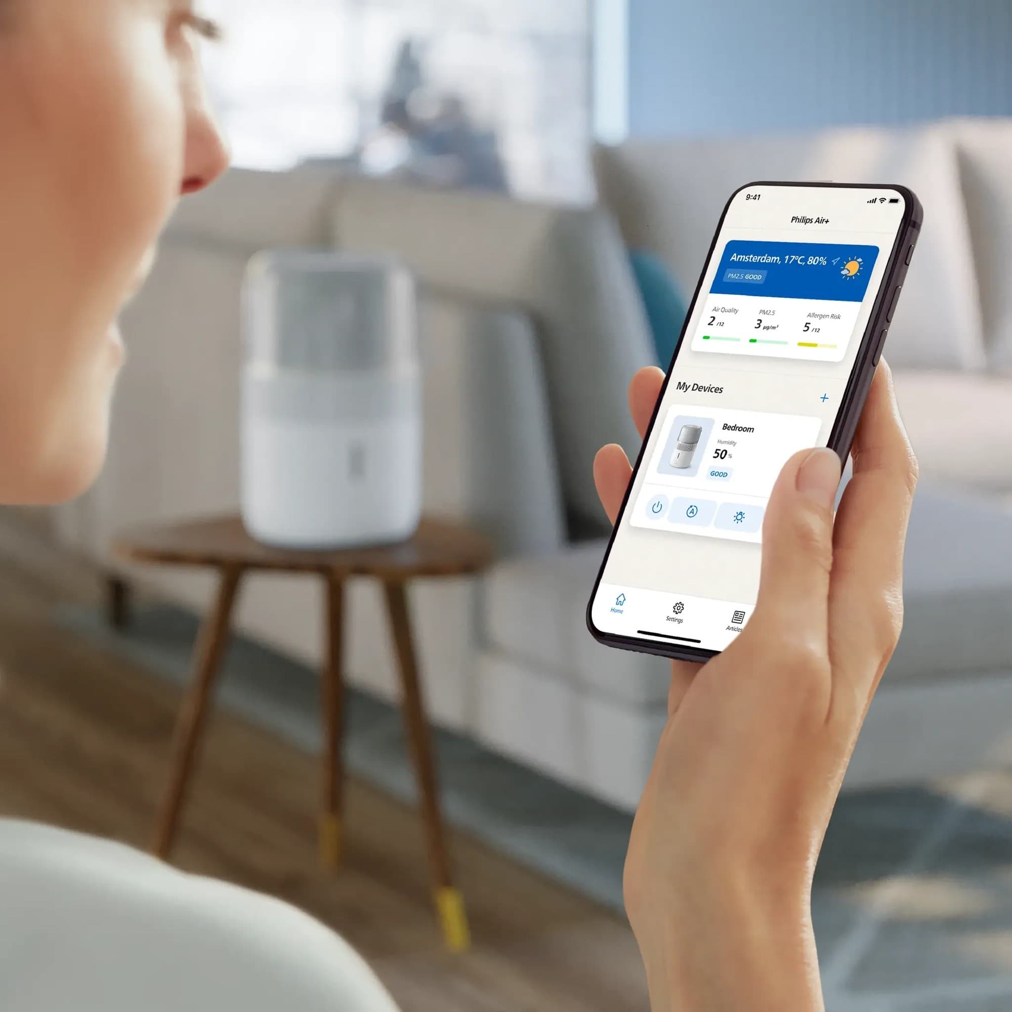 Control with the Air+ app