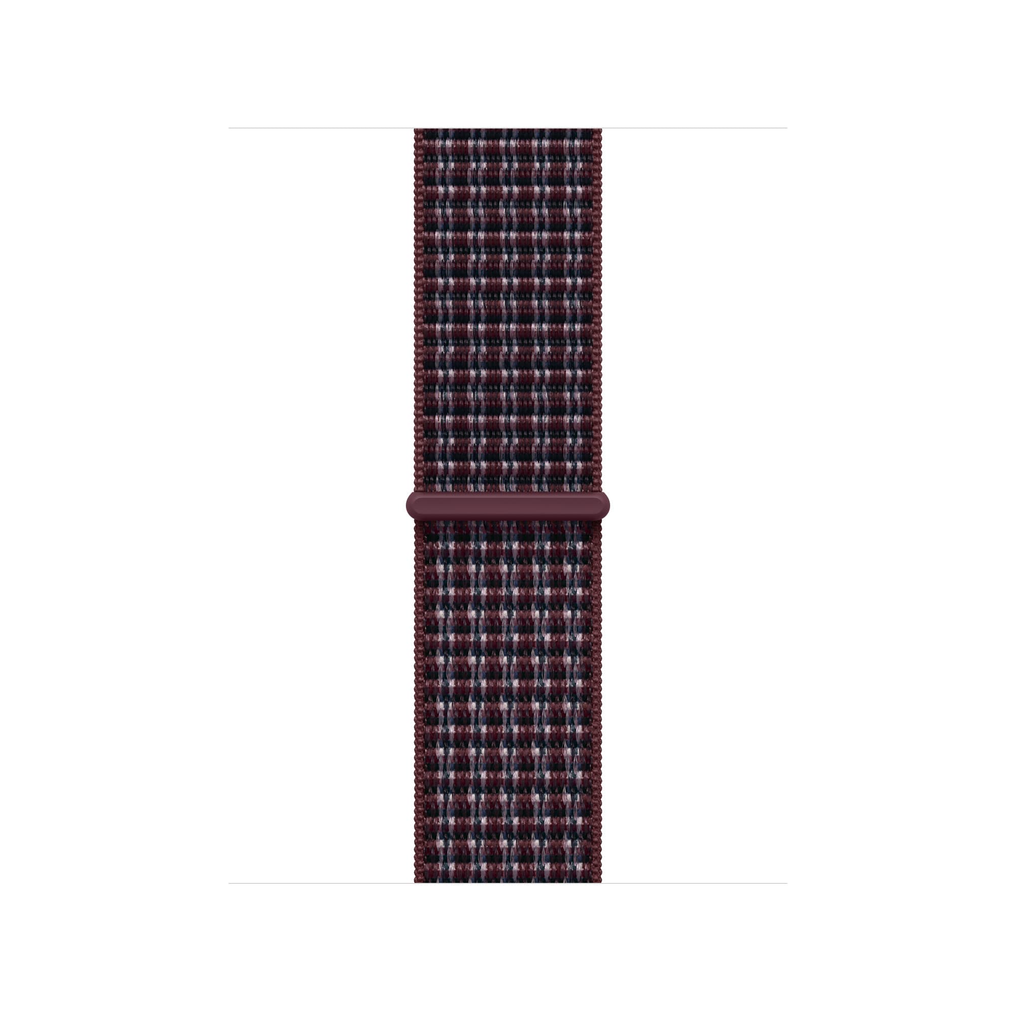 Sport Loop for Apple Watch in burgundy plaid