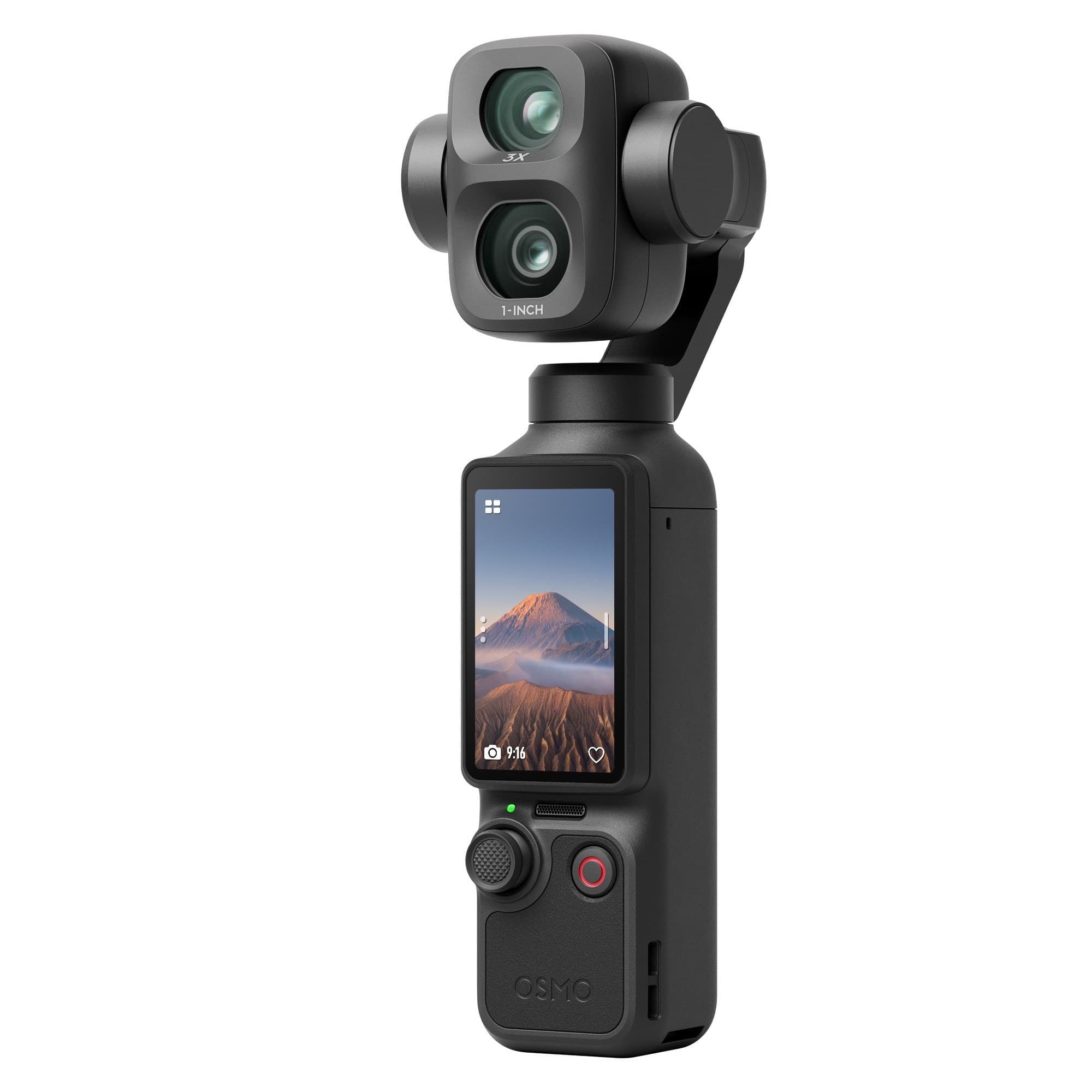 Osmo Pocket 4P from the side at an angle