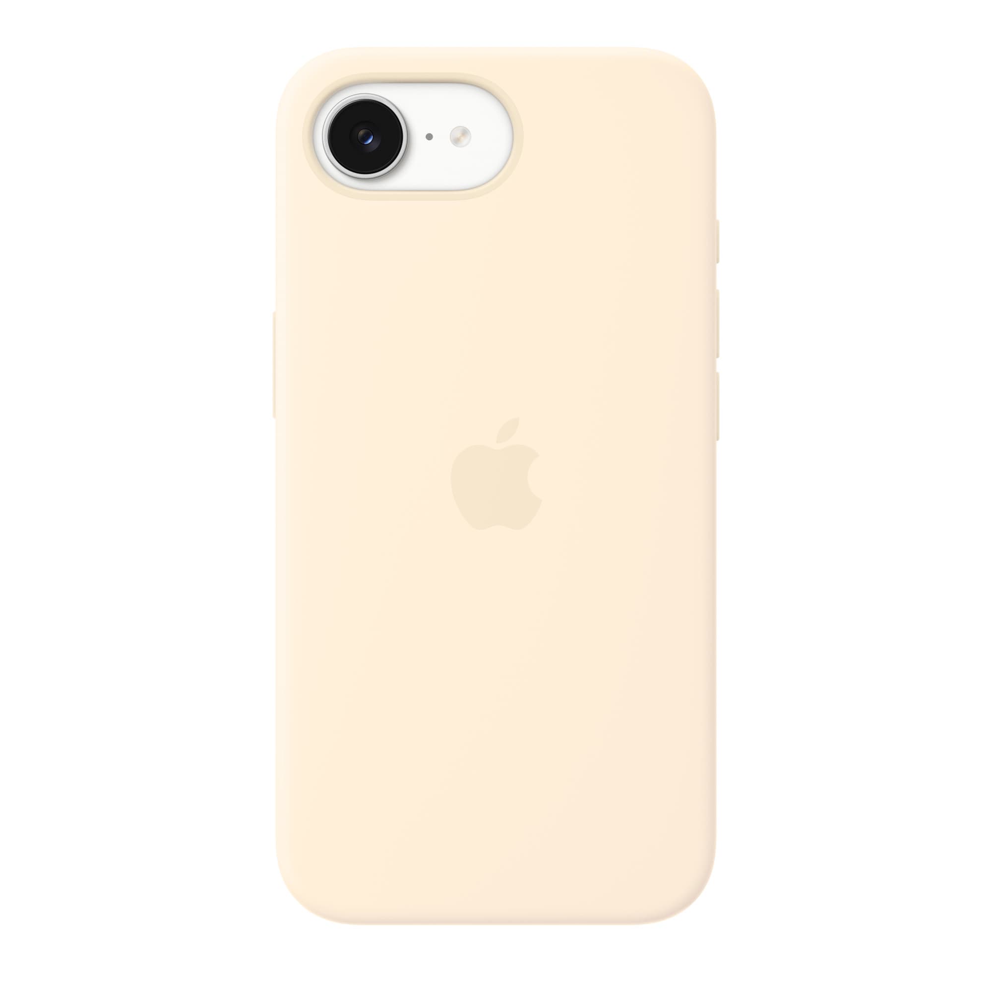 Silicone Case with MagSafe for iPhone 17e in vanilla
