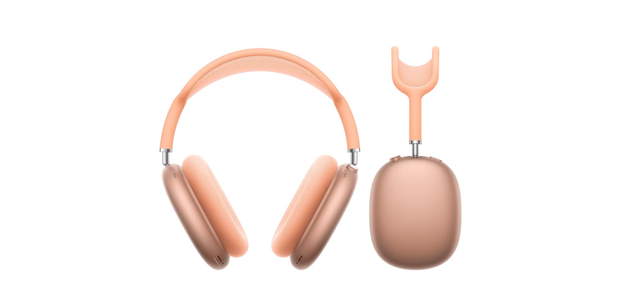 AirPods Max 2 in orange with Smart Case