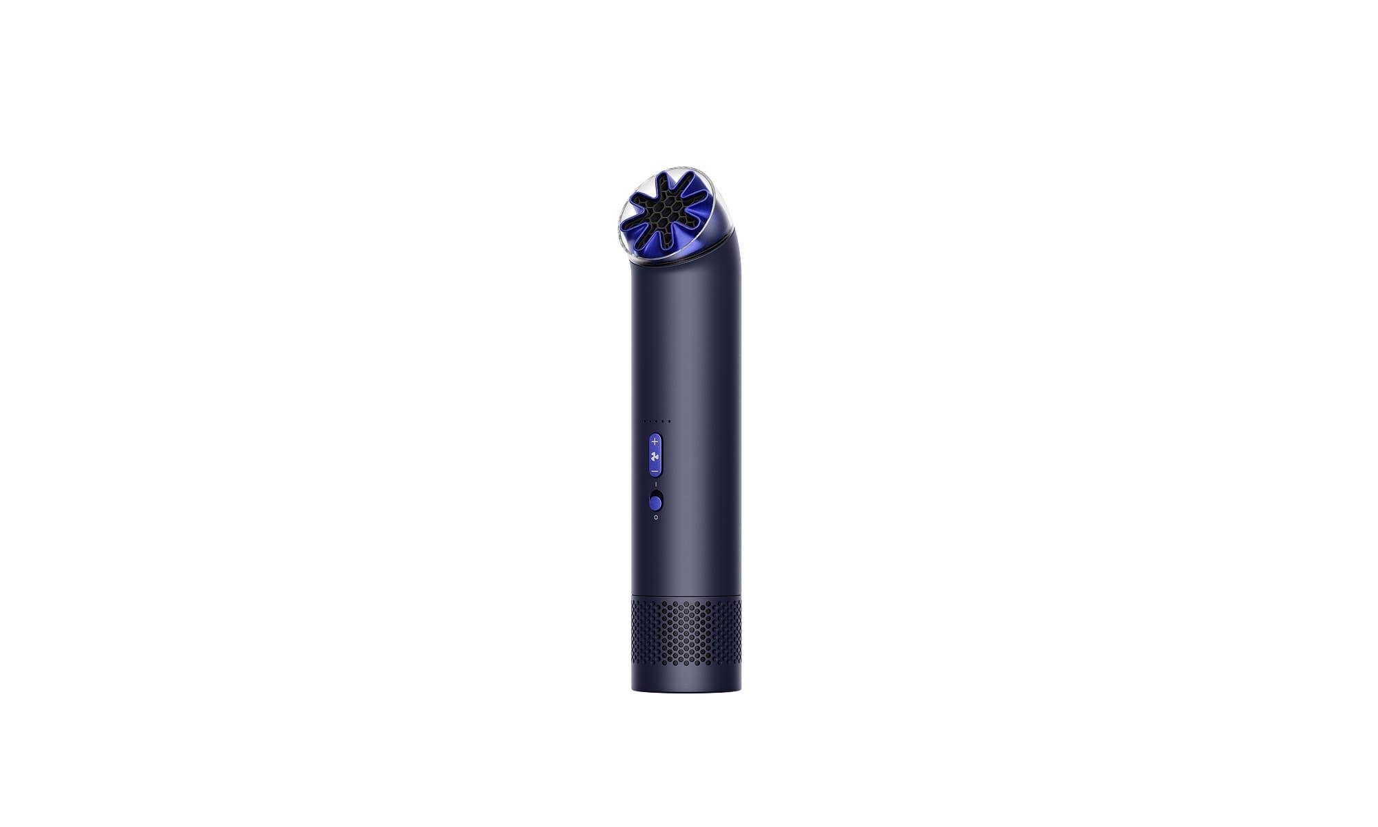 Dyson HushJet Mini Cool in ink and cobalt