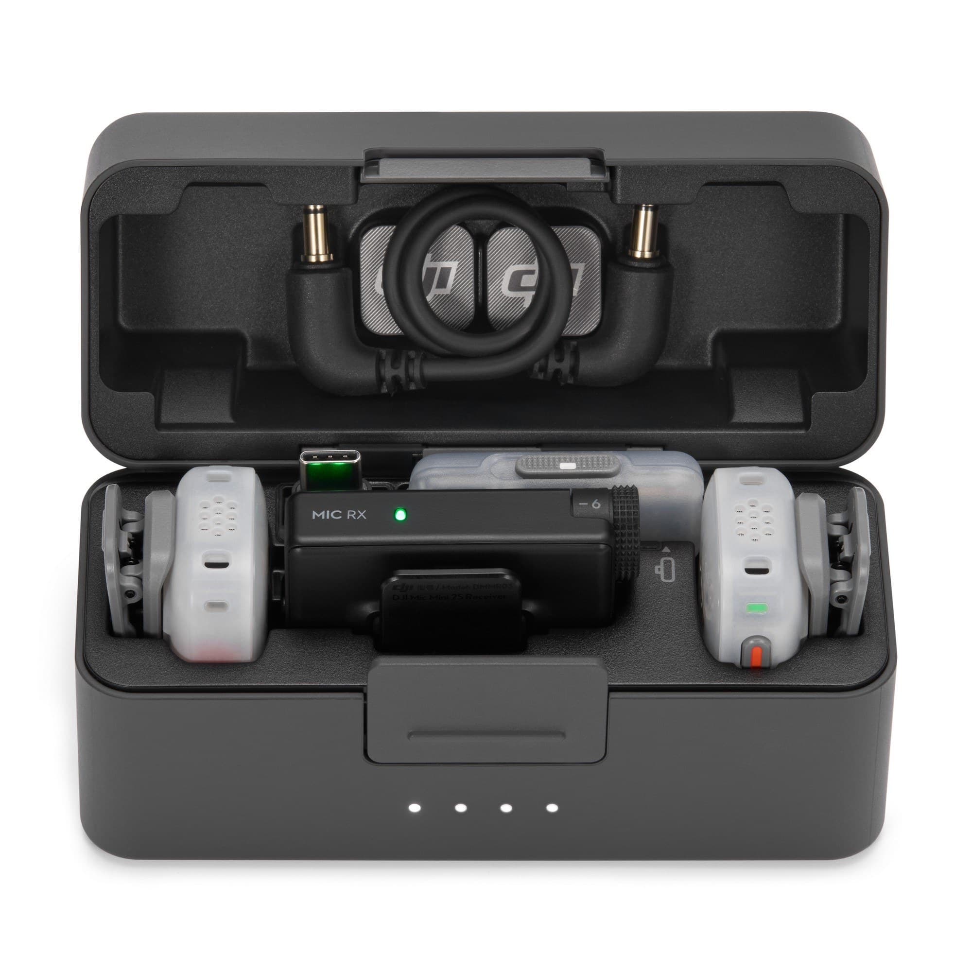 The case with transmitters and receiver