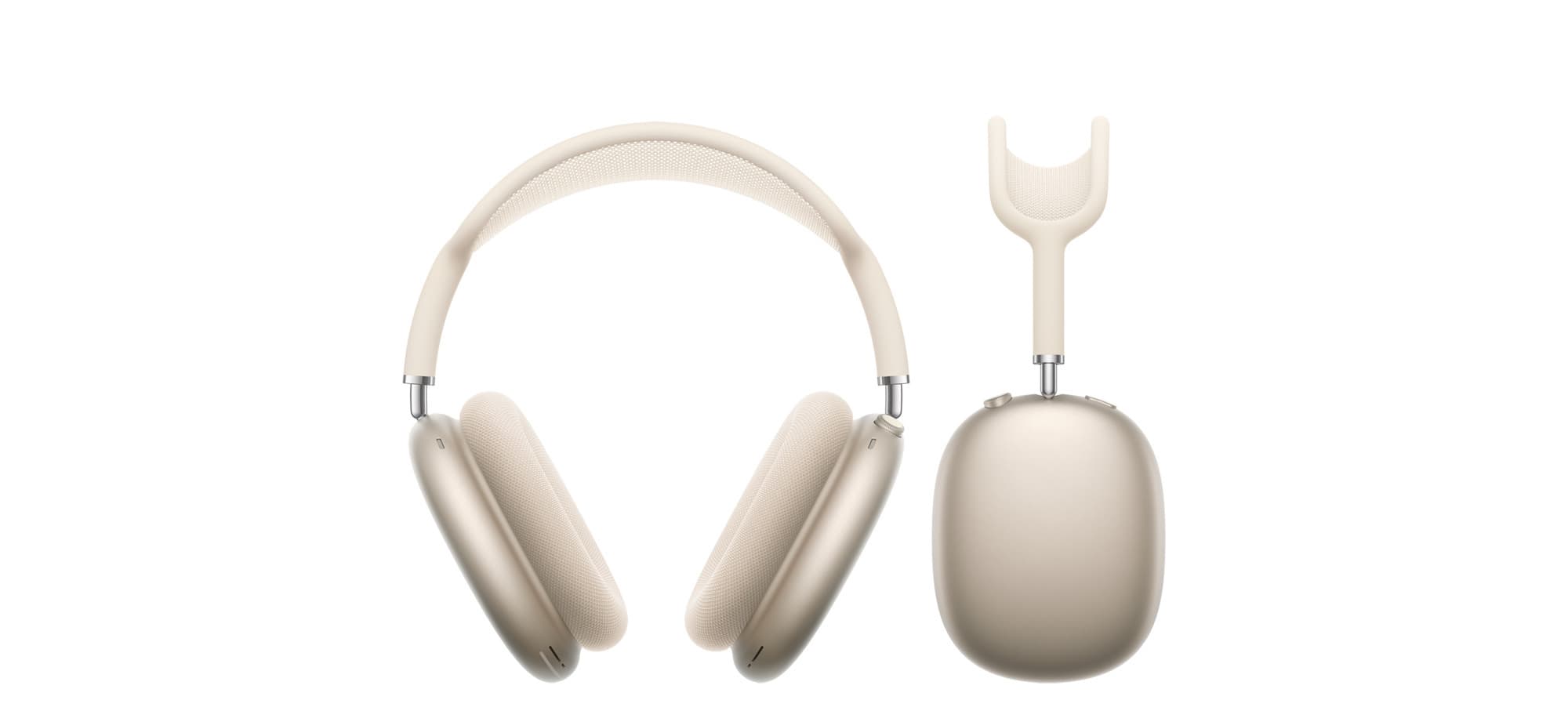 AirPods Max 2 in starlight with Smart Case