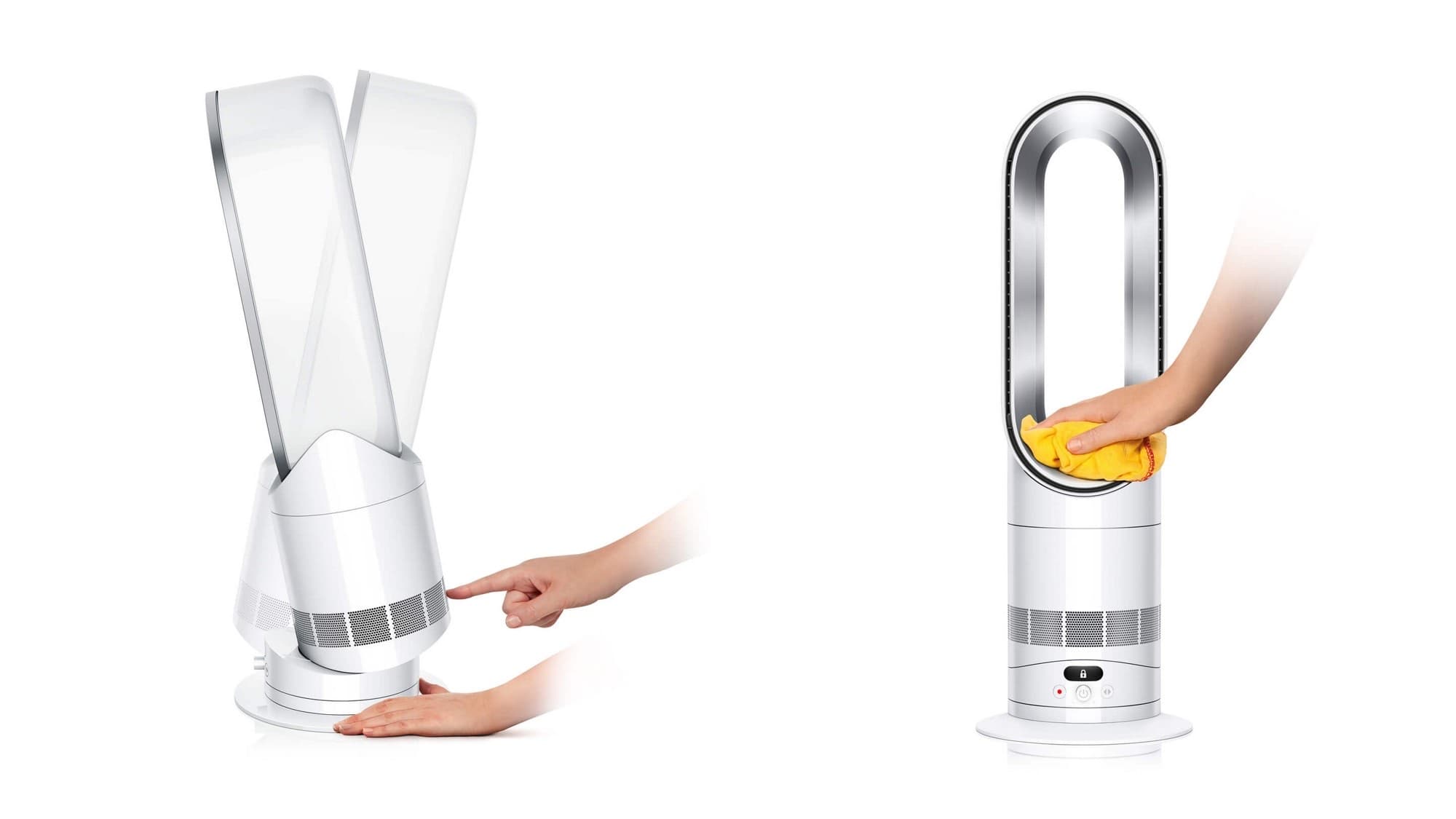 No blades – easy to clean