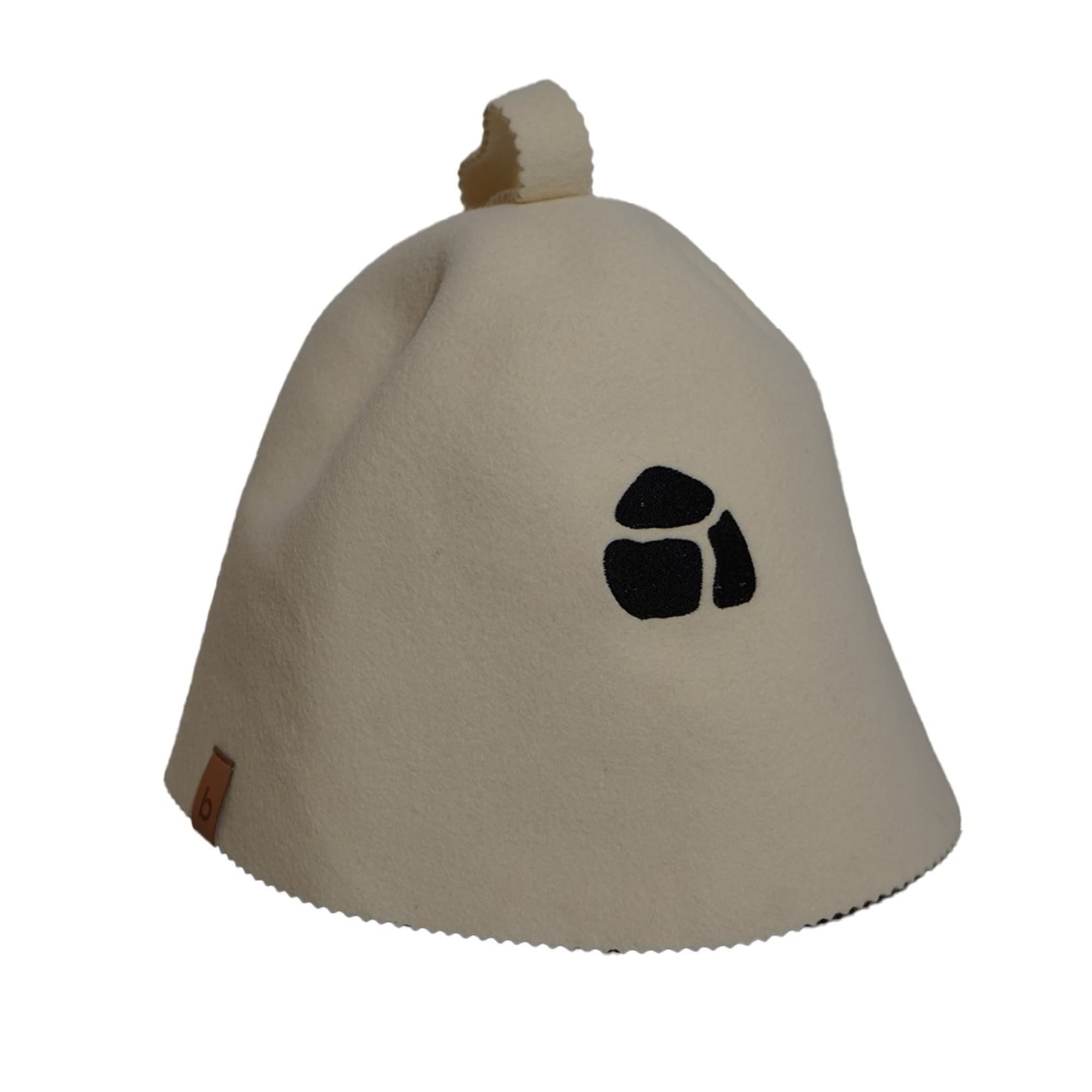 Light wool sauna hat