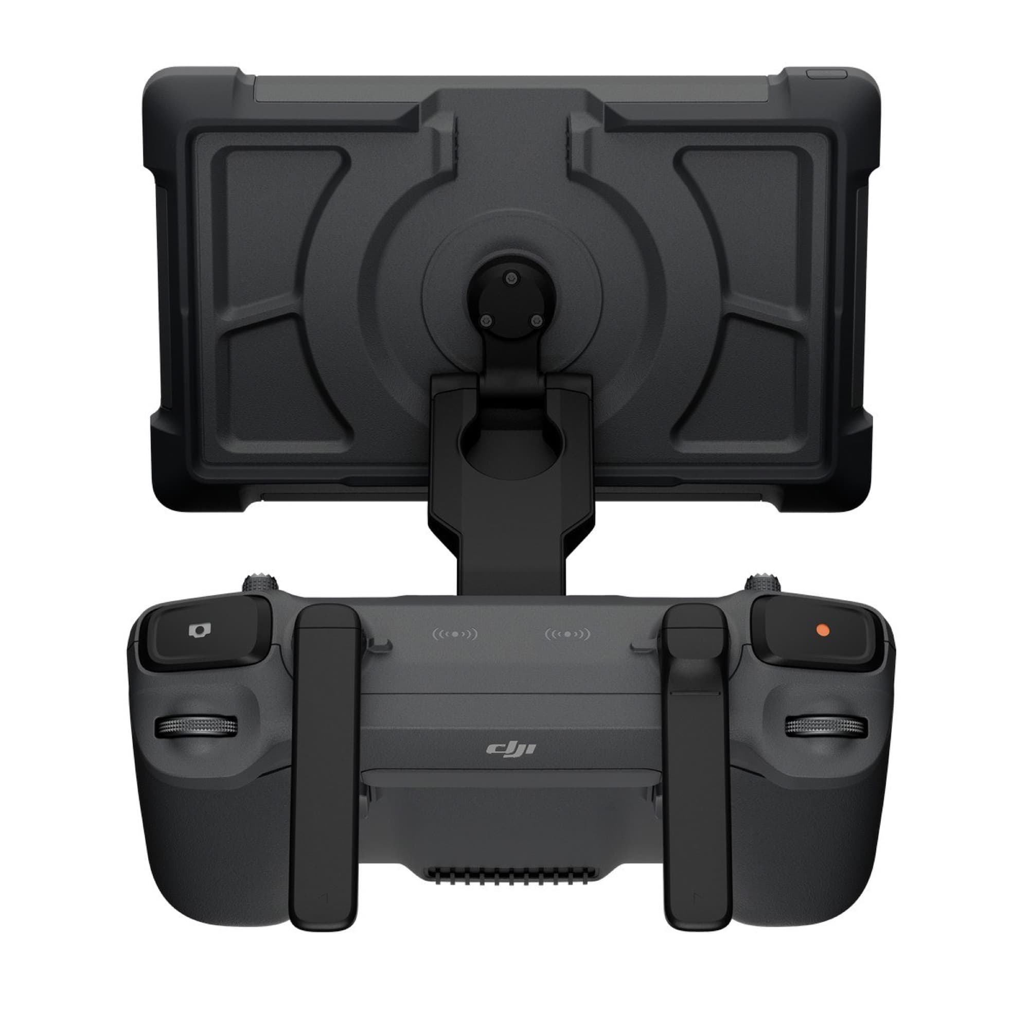 The controller from behind with stand feet