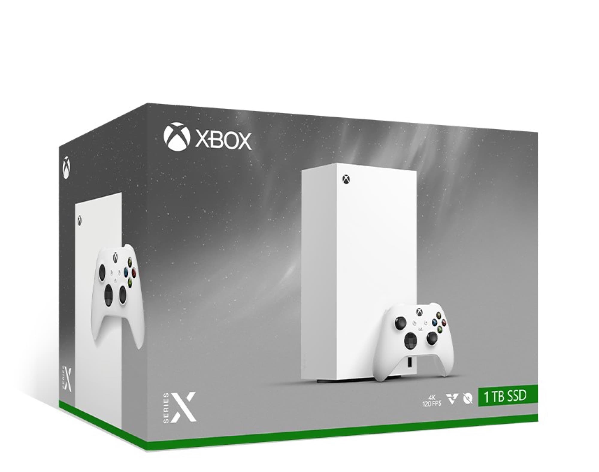 Box of Xbox Series X 1 TB Digital Robot White