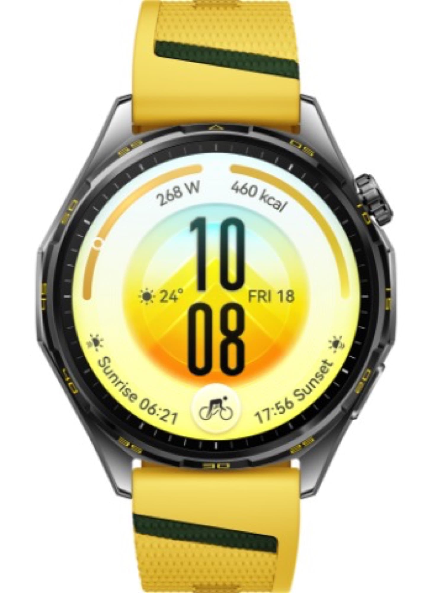HUAWEI WATCH GT 7 46 mm with yellow strap