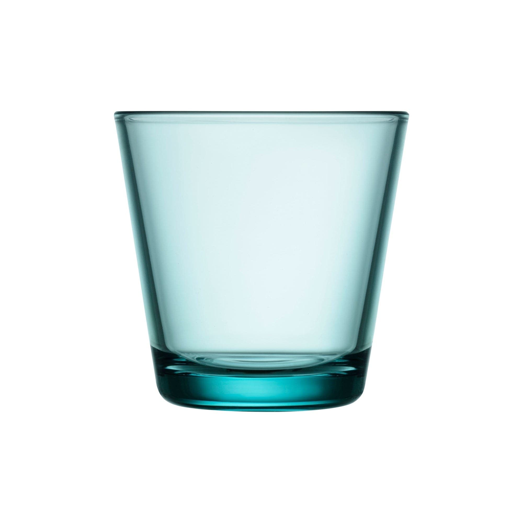 Iittala Kartio glas – 21 cl, 2-pack, Vattengrön