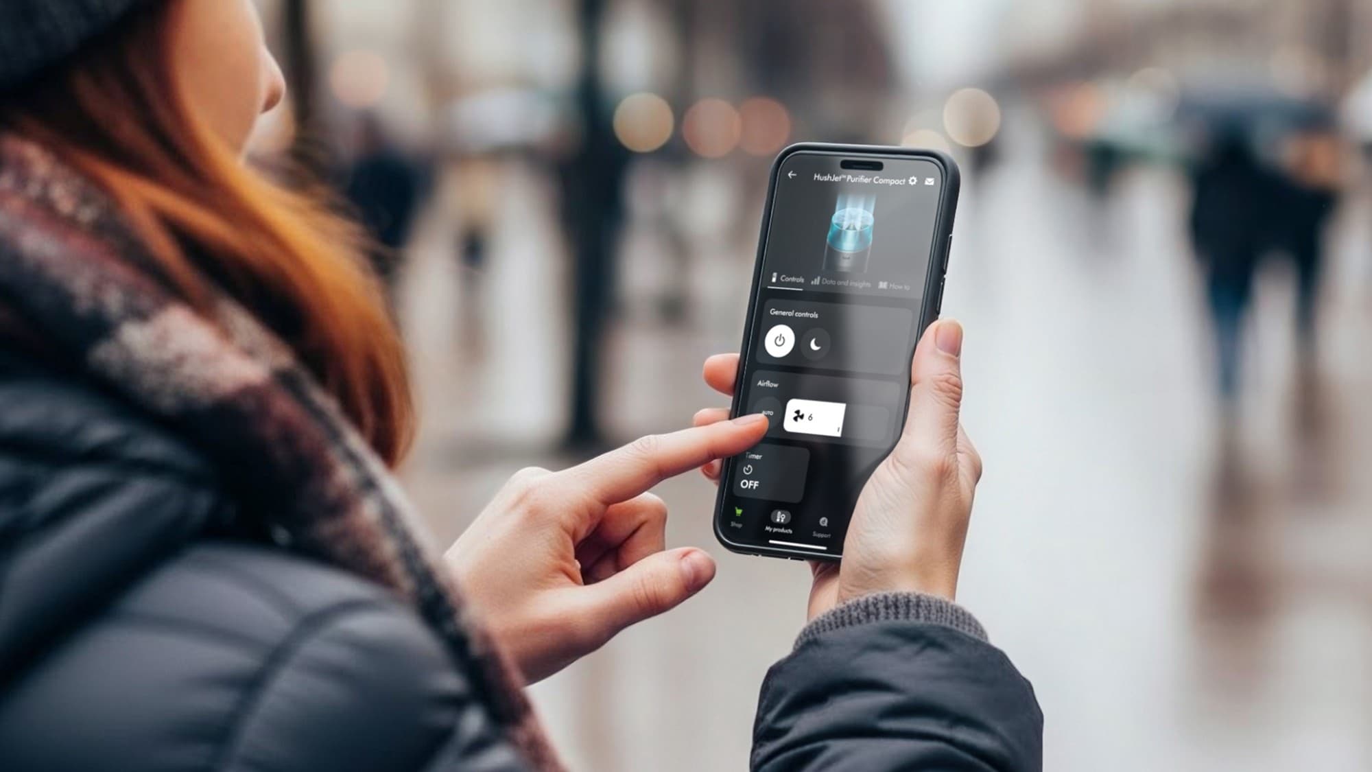 Air quality in the app