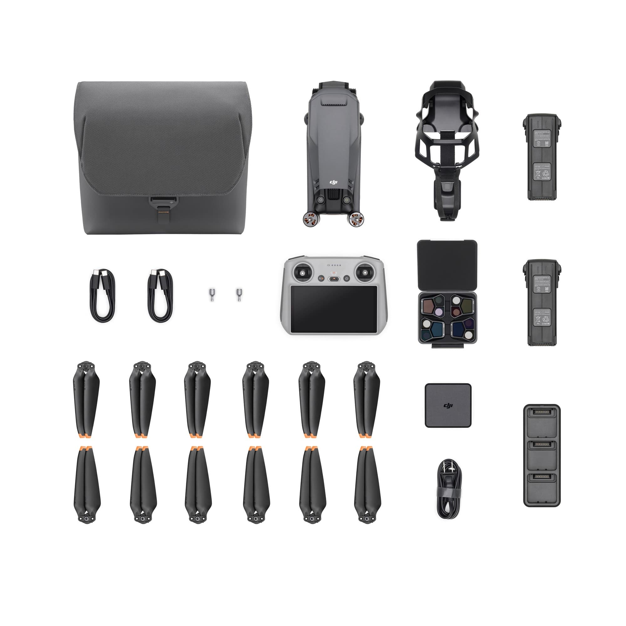 Contents of the Fly More Combo
