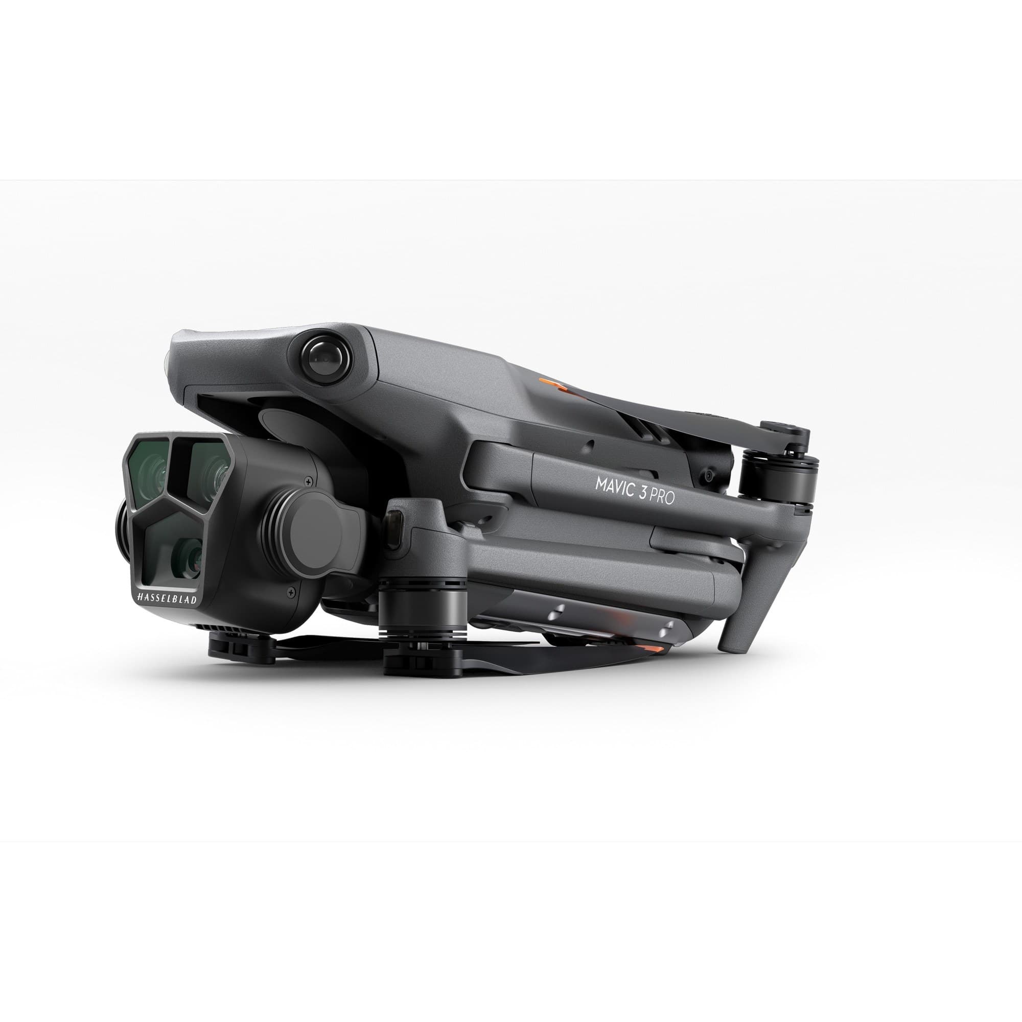 Mavic 3 Pro folded with three cameras