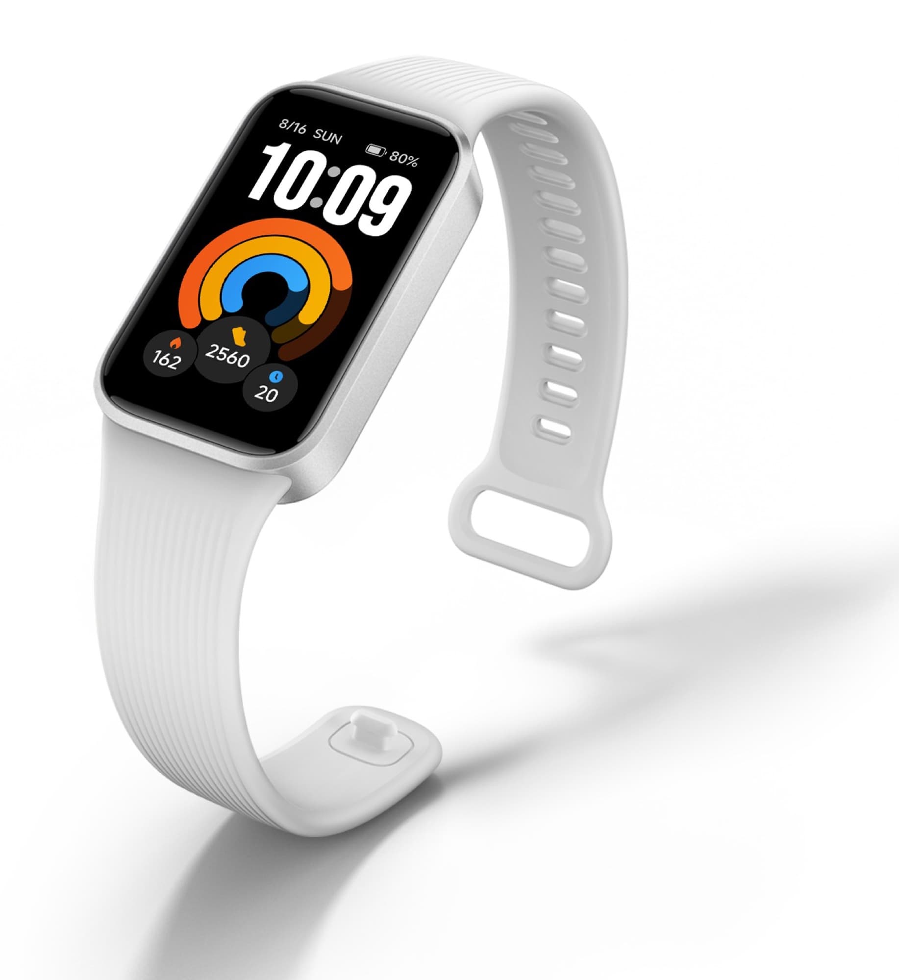 Grey Smart Band 11 Active at an angle