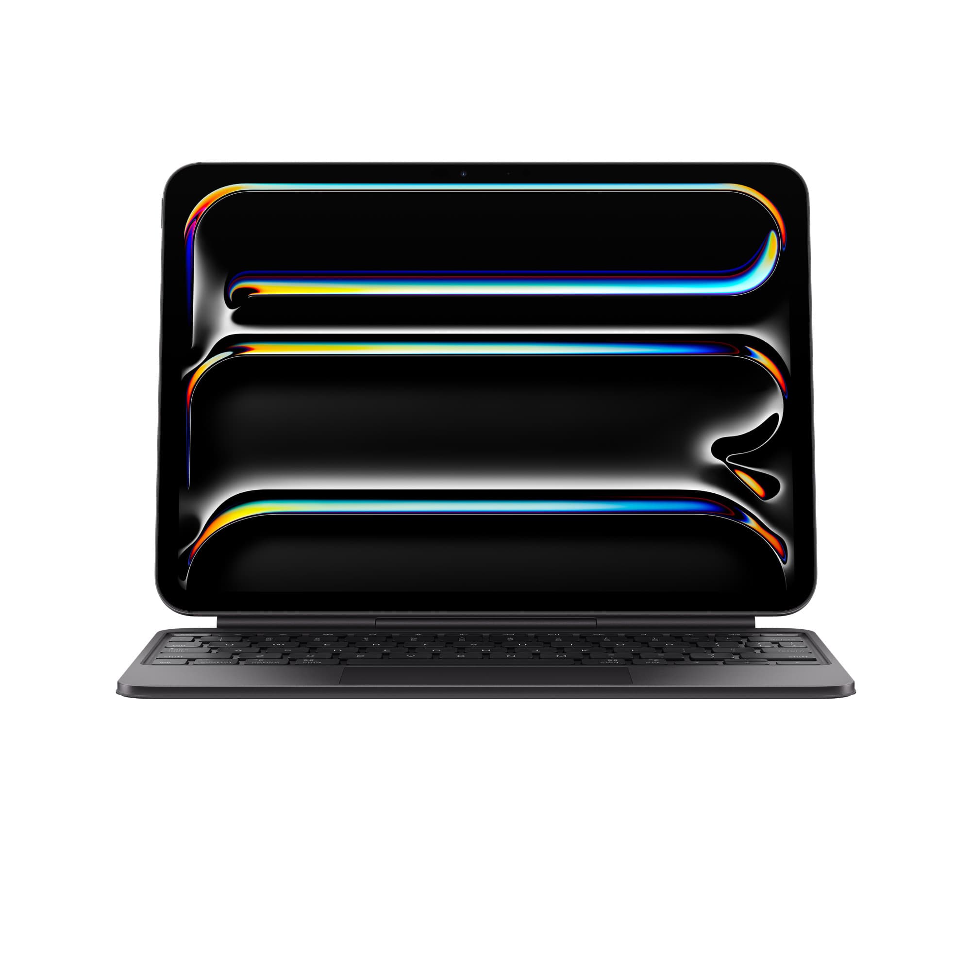 Magic Keyboard with iPad Pro seen from the front