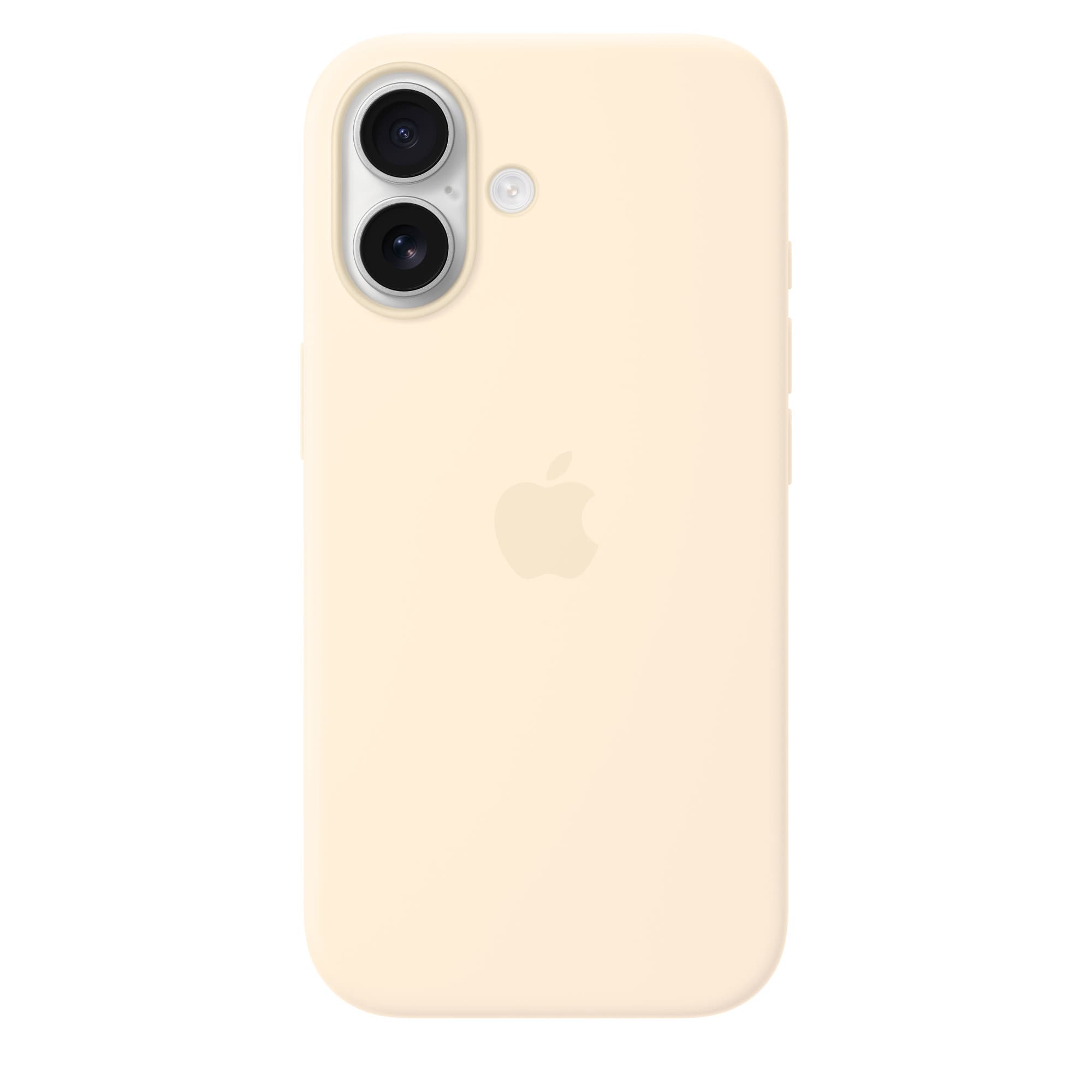 Silicone Case with MagSafe for iPhone 17 in vanilla