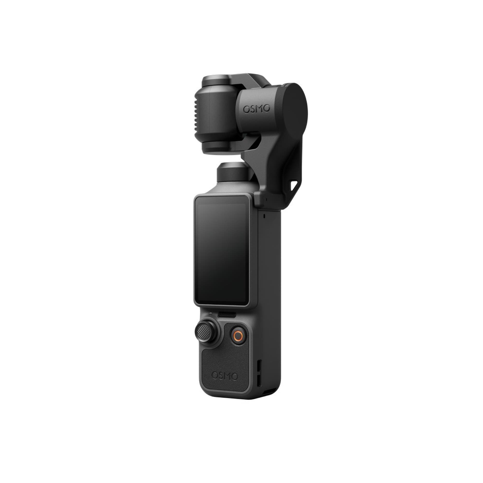 Osmo Pocket 4 with the gimbal turned