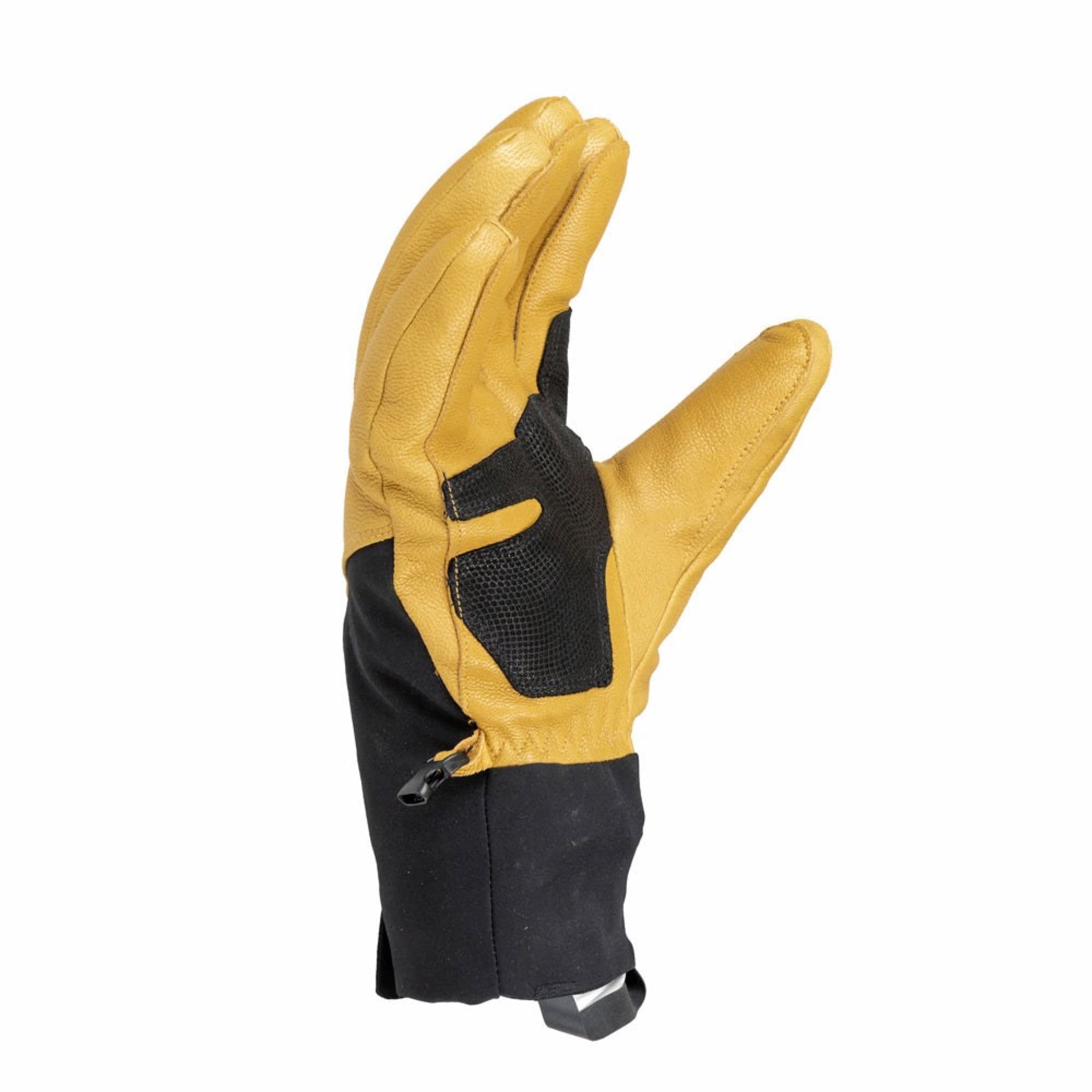 The glove from the side