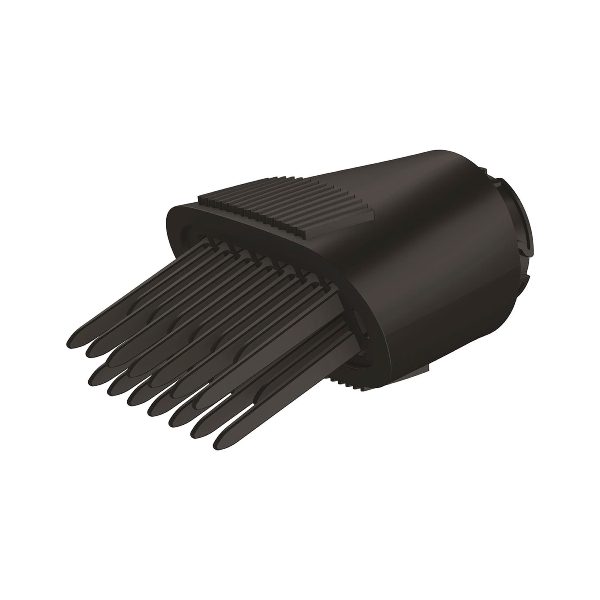 The black comb from the side