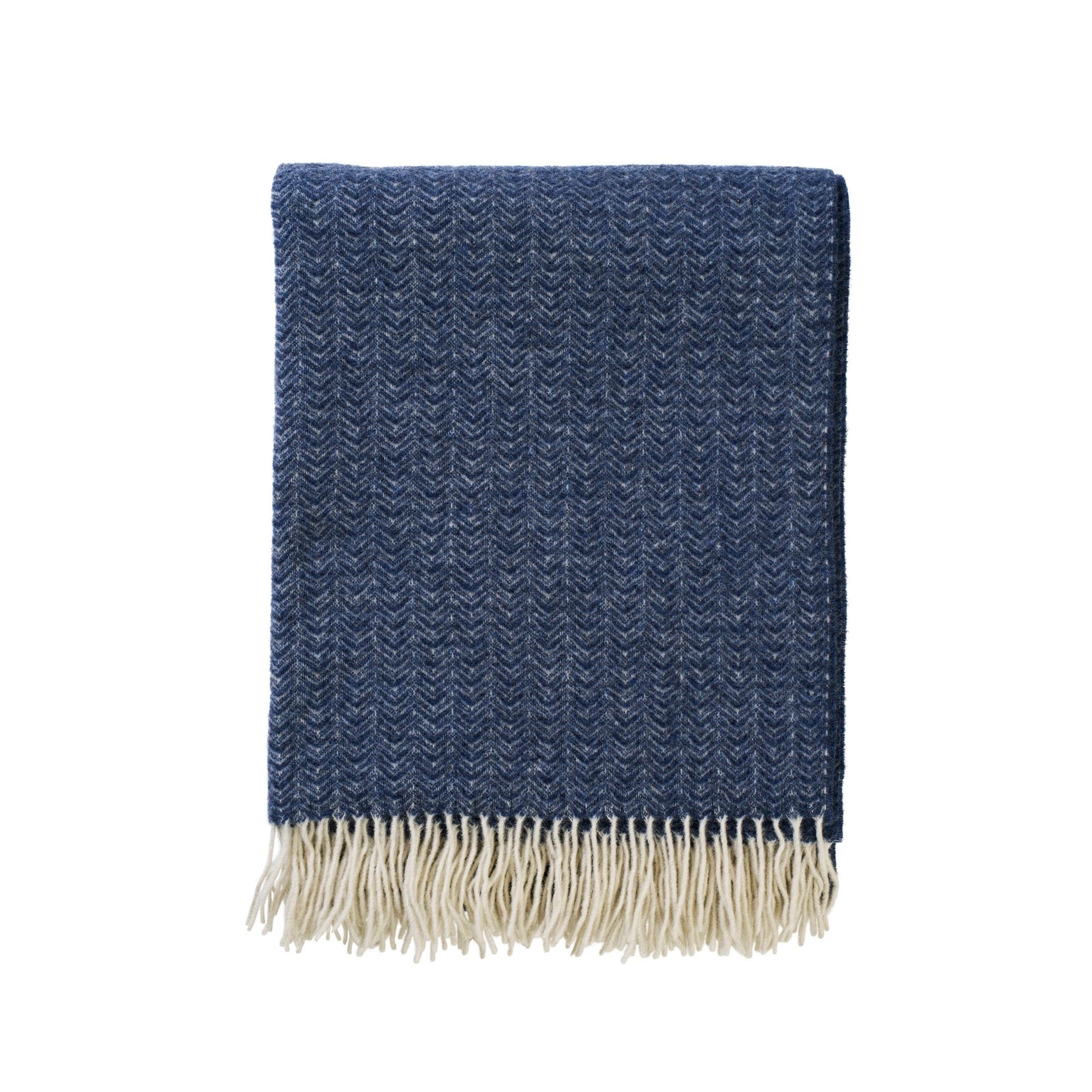 Lucas throw 140 × 200 cm in Dark denim