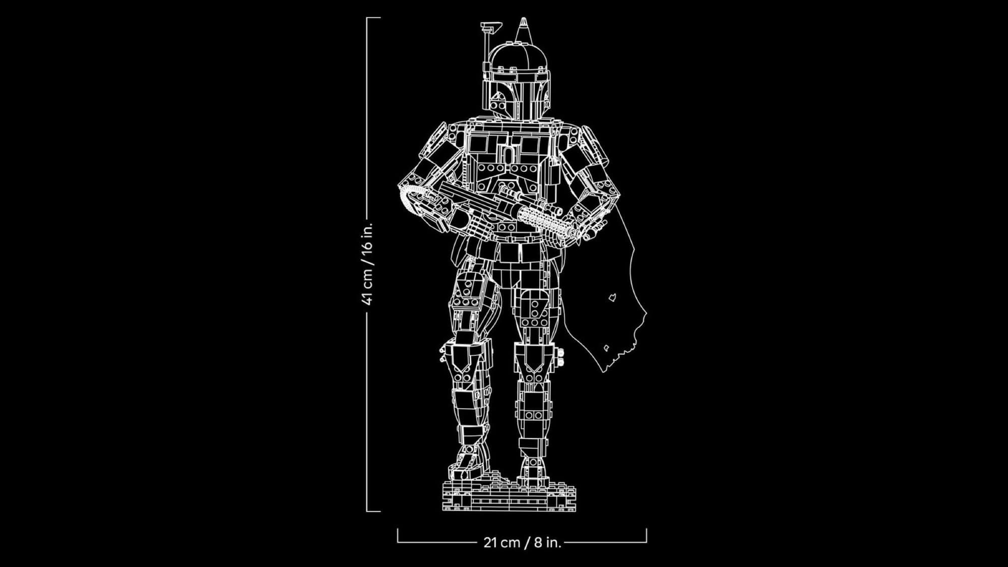 The Boba Fett figure – detail 4