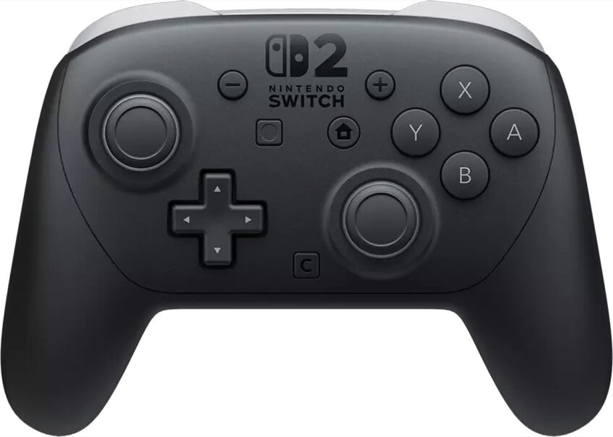 Nintendo Switch 2 Pro Controller from the front