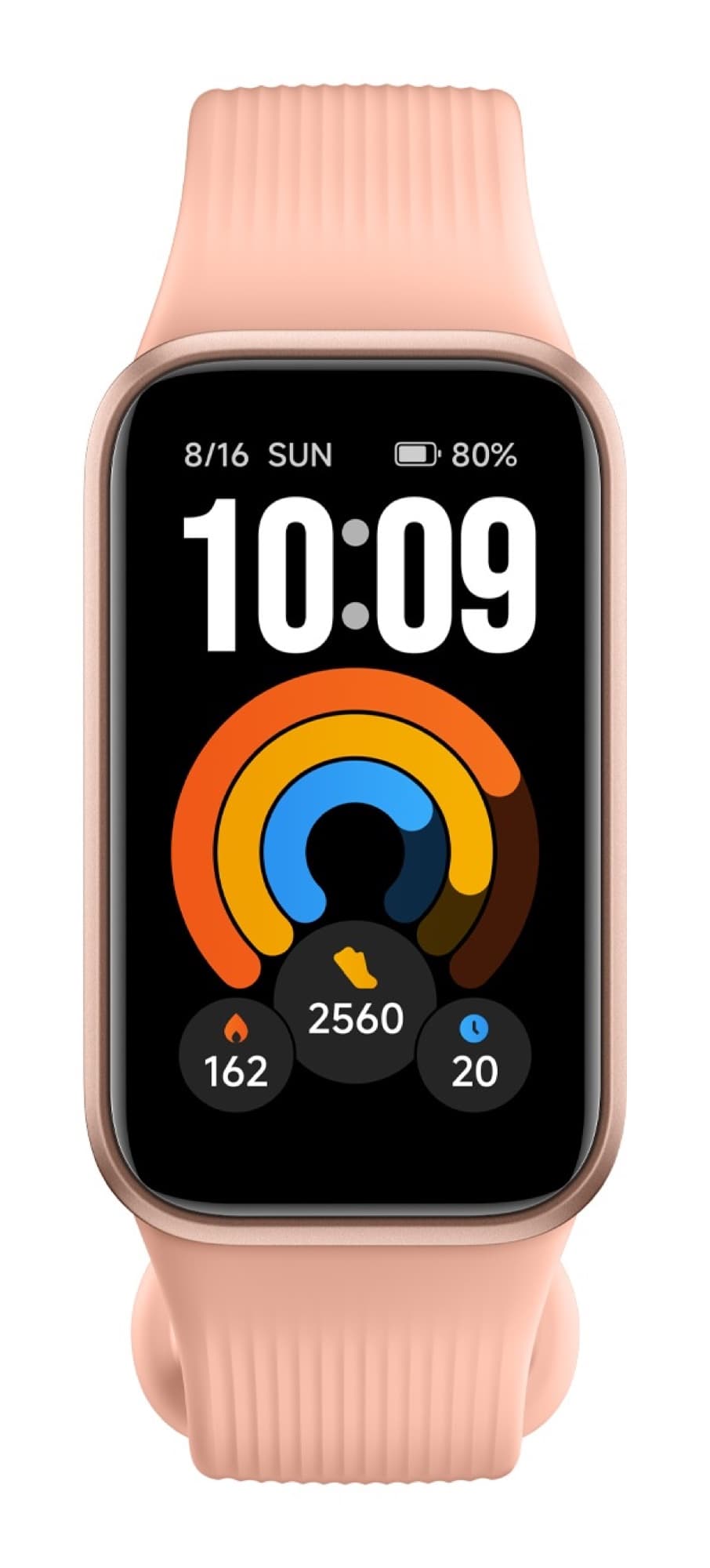 Smart Band 11 Active in Pomelo Pink, front view